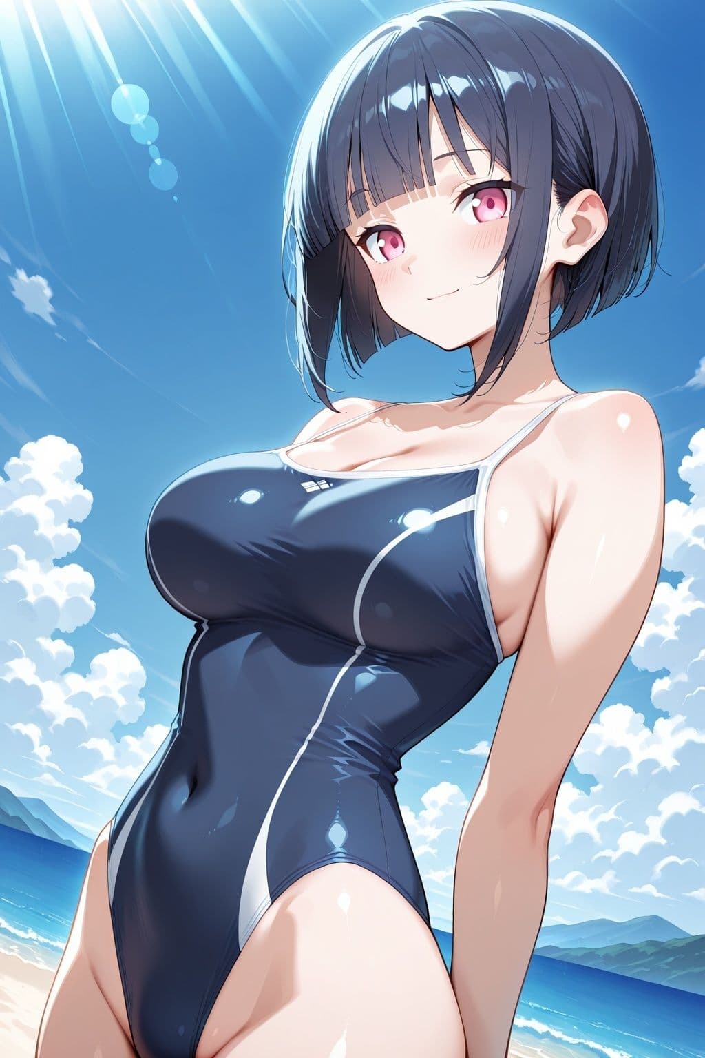 スク水女子のイケない夏休み サンプル1