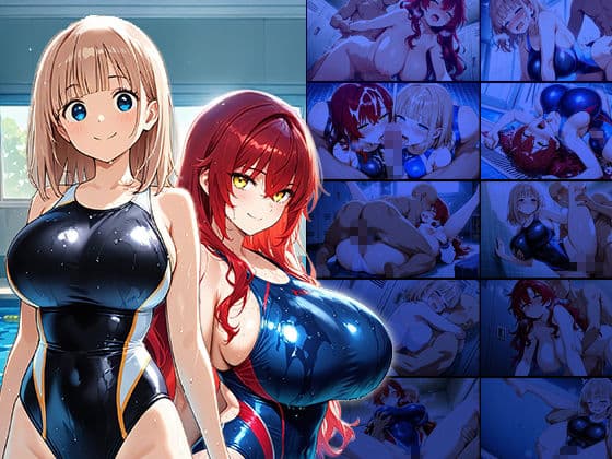 爆乳茶赤水泳美女がコーチと秘密契約で淫らな個人レッスン【4K】 サンプル1