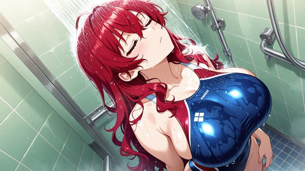 爆乳茶赤水泳美女がコーチと秘密契約で淫らな個人レッスン【4K】 サンプル7