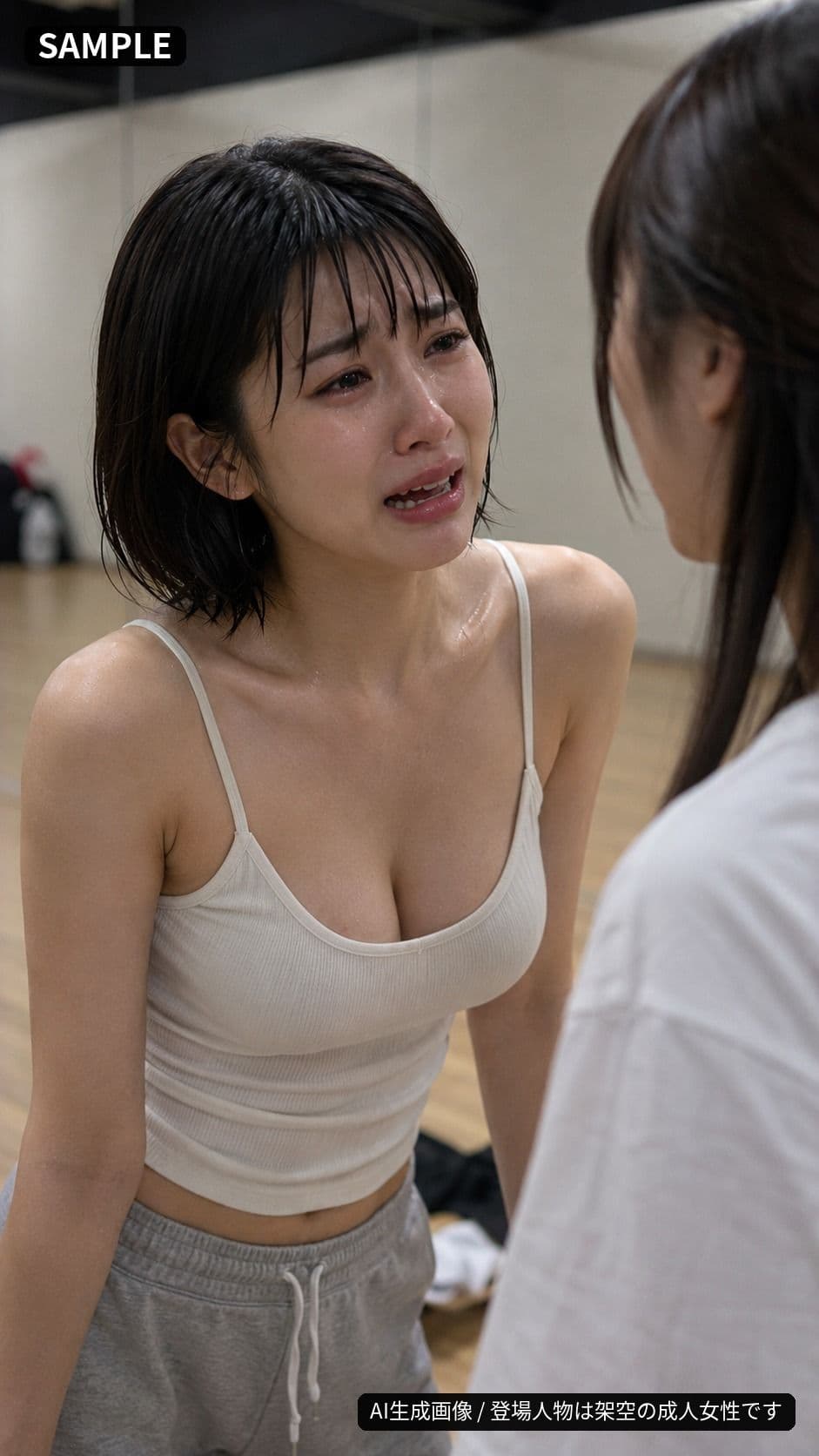 SANA / 100 MOMENTS｜架空の韓流アイドルを追いかけたAI写真集【100枚】 サンプル9