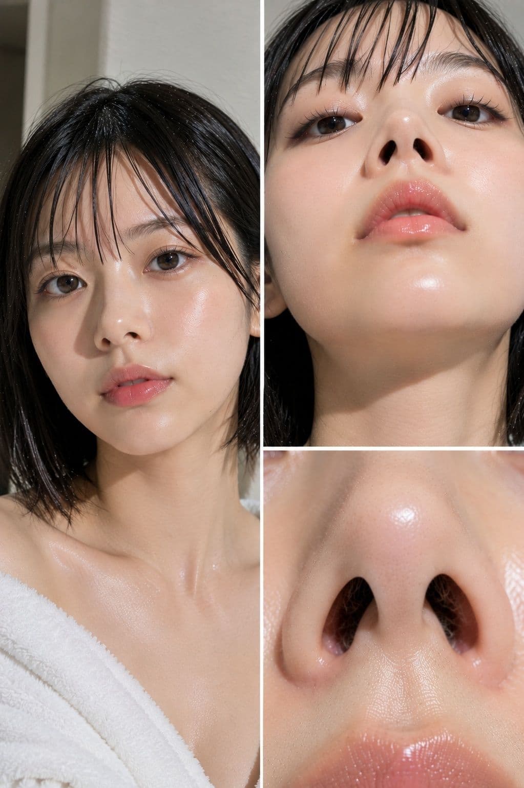 鼻美人 - NOSE CLOSE-UP COLLECTION Vol.1｜AI美女・鼻フェティッシュ写真集 120枚 サンプル4