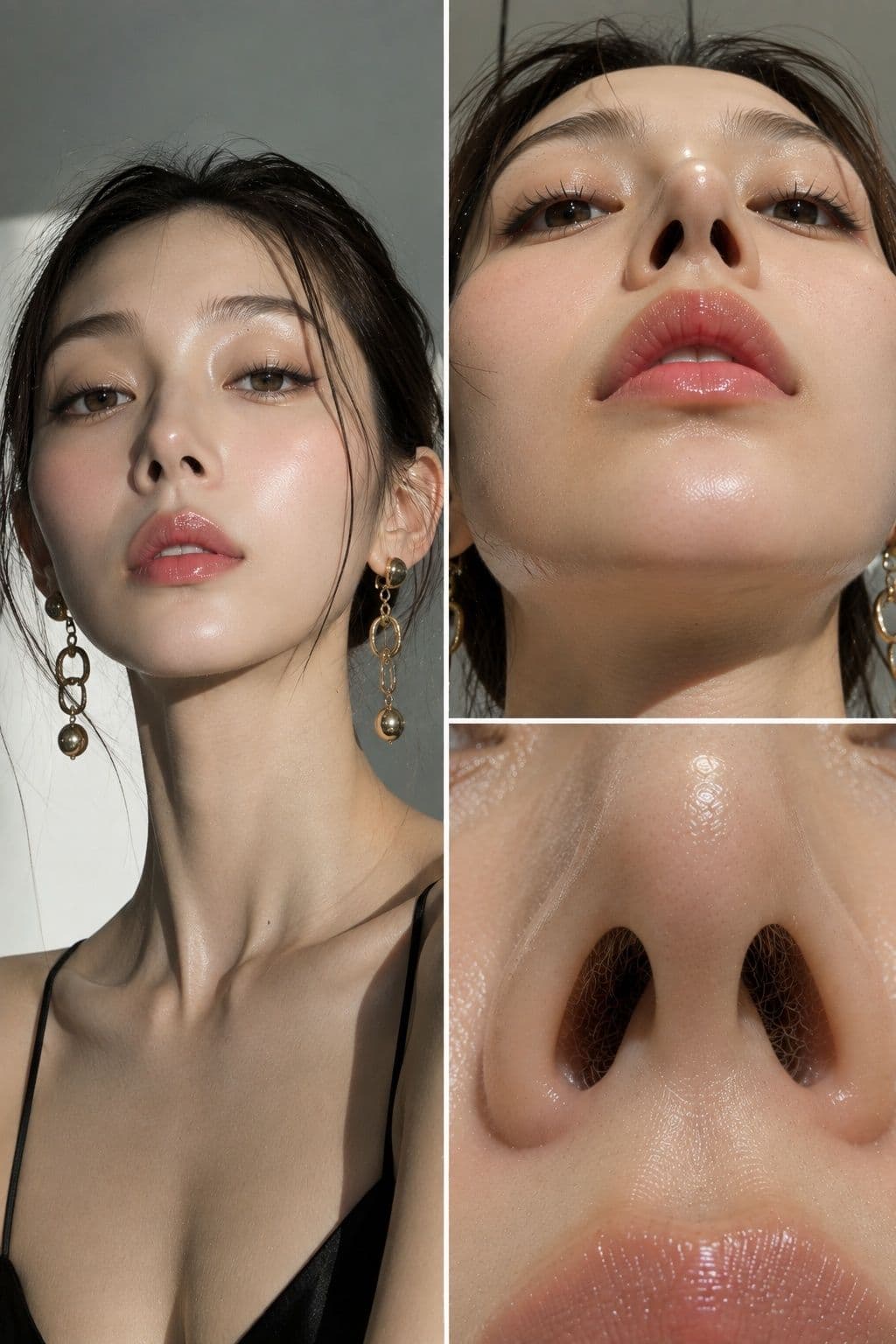 鼻美人 - NOSE CLOSE-UP COLLECTION Vol.1｜AI美女・鼻フェティッシュ写真集 120枚 サンプル5