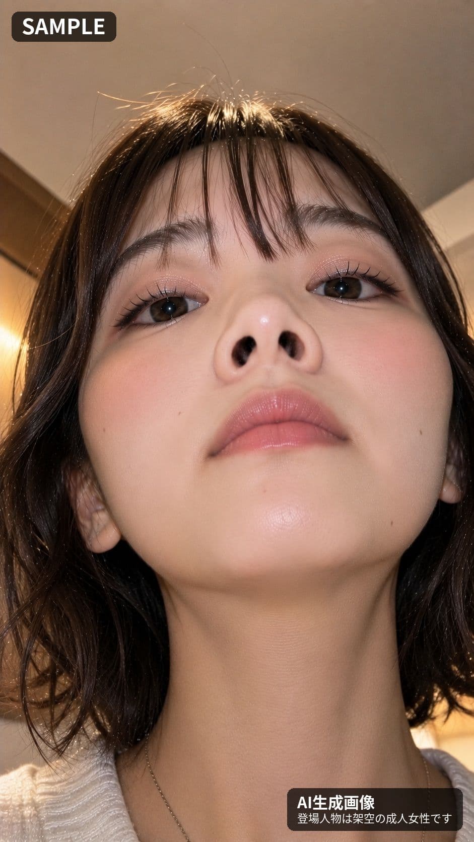 鼻美人 - NOSE CLOSE-UP COLLECTION Vol.1｜AI美女・鼻フェティッシュ写真集 120枚 サンプル10