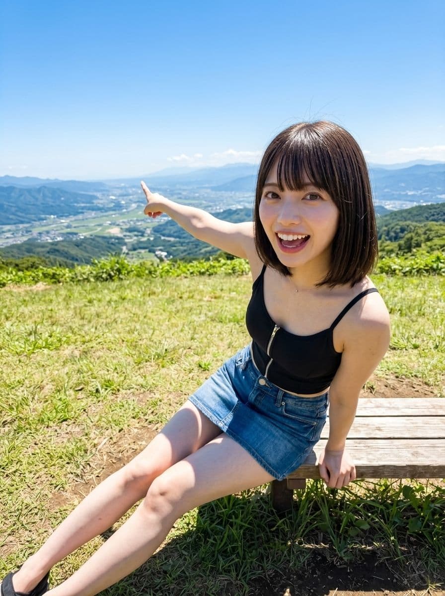 「ねえ、ずっと側にいて？」透明感200％の21歳・美菜（ミナ）と巡る真夏の絶景＆ビーチデート   写真集風ヘルシーショット サンプル2