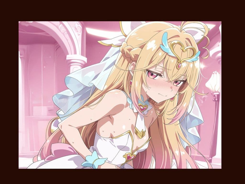 【名プリ】【森亜○るか 497枚＋3mp4】囚われのキュ○アルカナ公開種付け輪○処刑 〜純白に染まる奴●花嫁〜 サンプル2