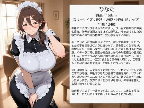 ラブラブご奉仕甘やかし彼女  メイド編 サンプル1