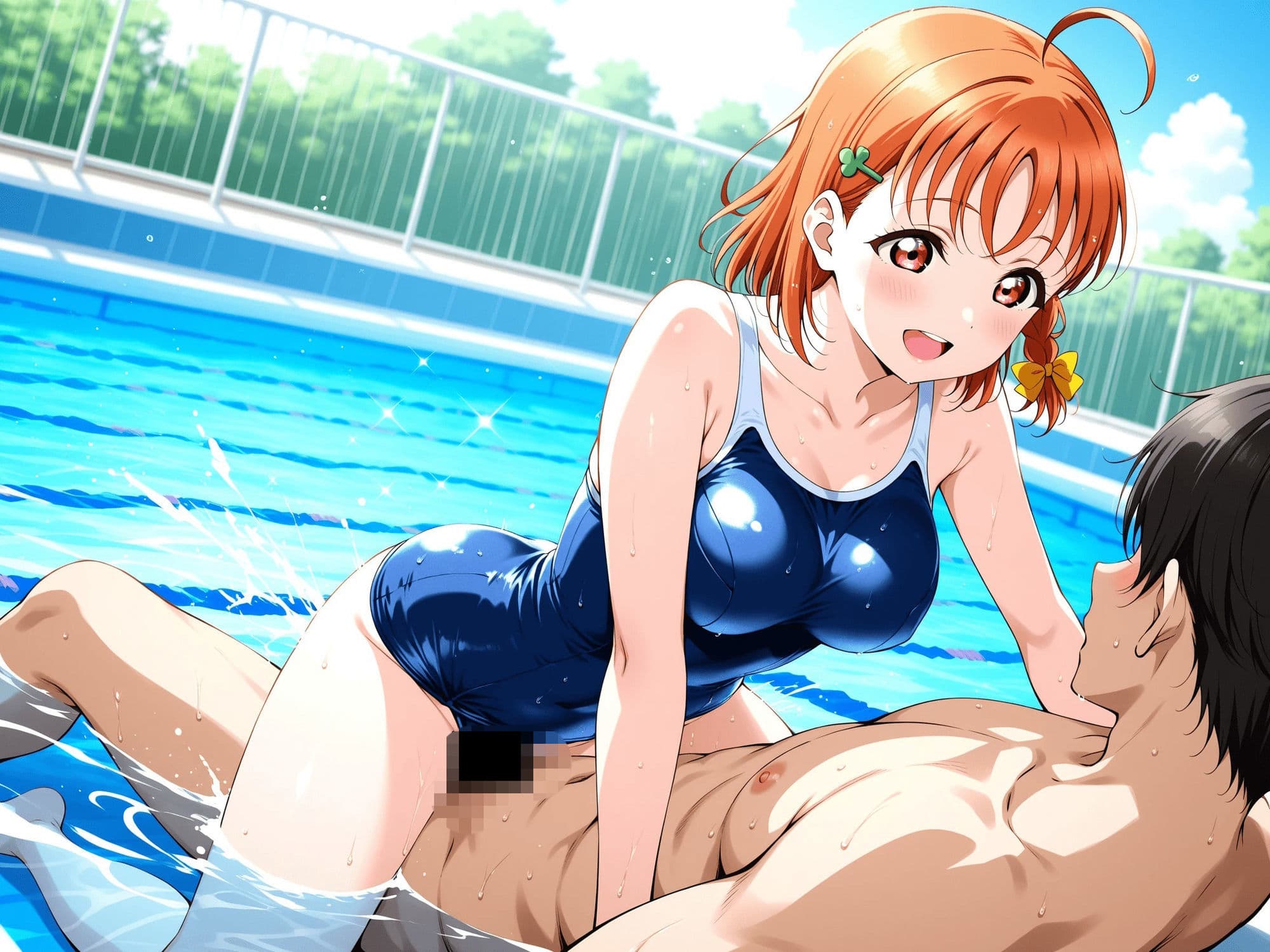 学園アイドルの千〇ちゃんと サンプル3
