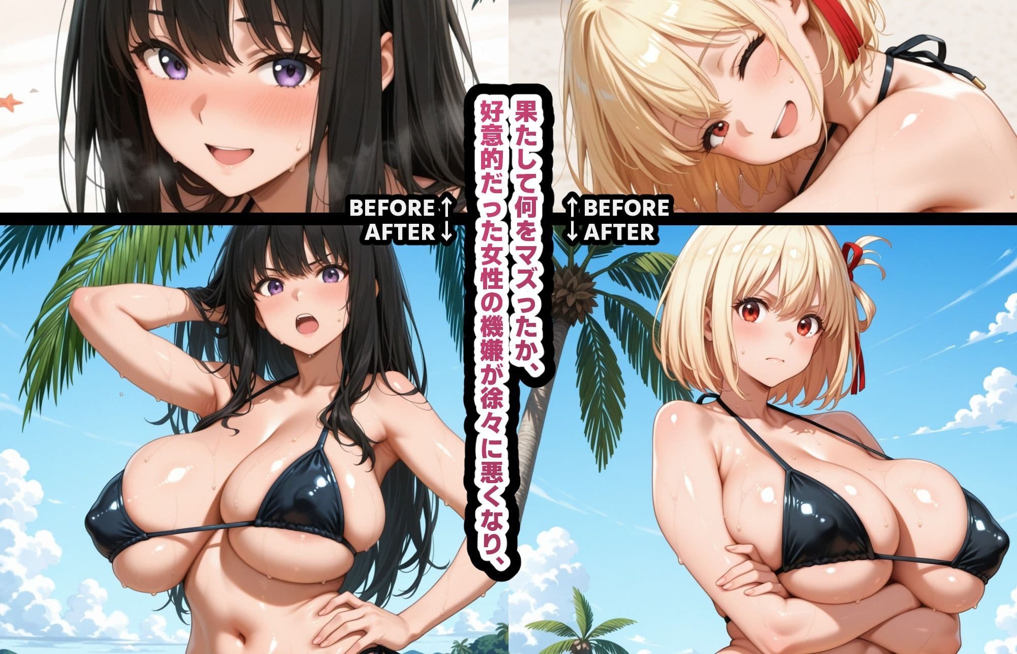 メチャクチャに嫌われてからのレ●プが一番気持ち良いから。【千束＆たきな】 サンプル1