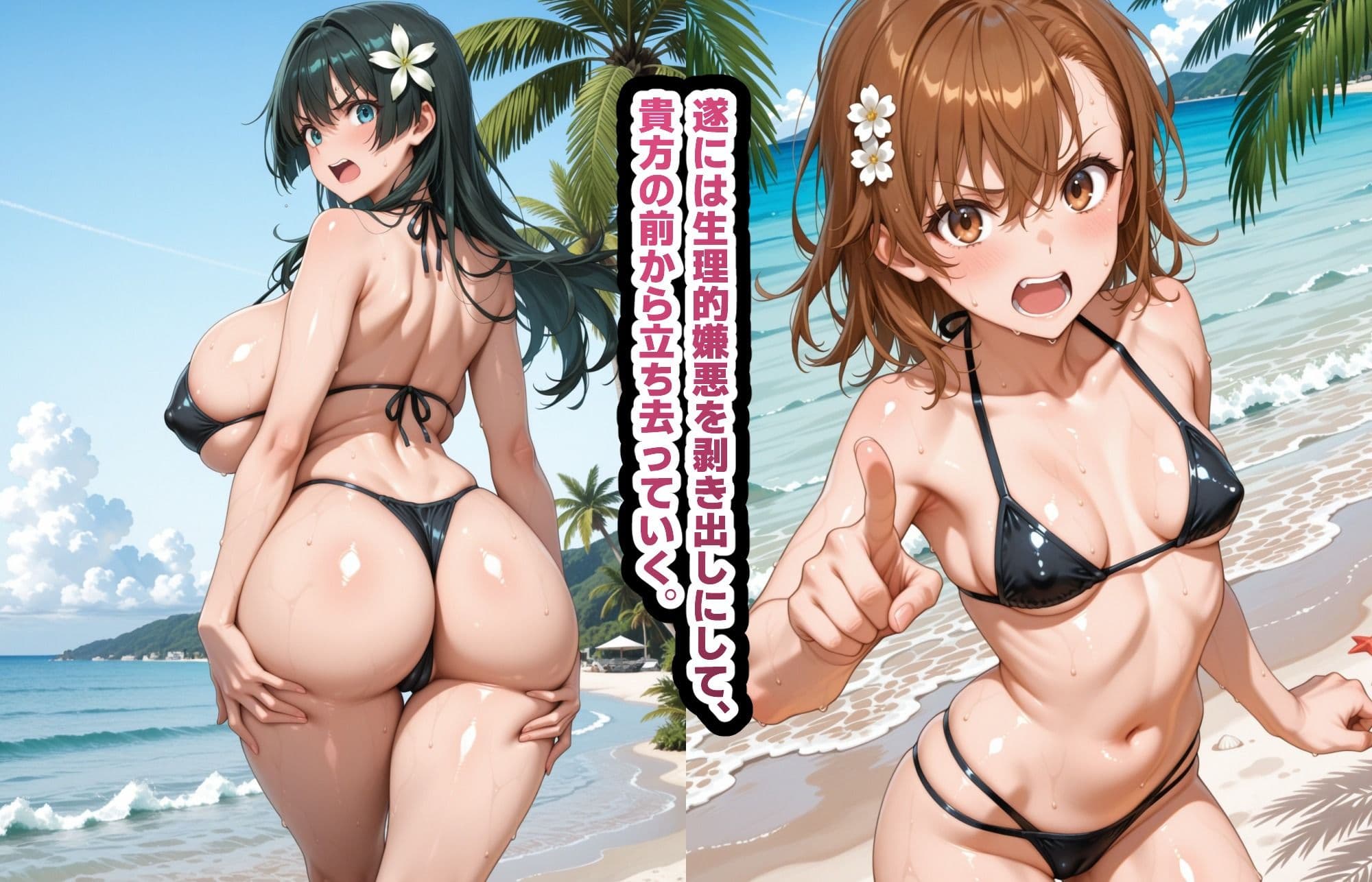 メチャクチャに嫌われてからのレ●プが一番気持ち良いから。【美琴＆涙子】 サンプル2