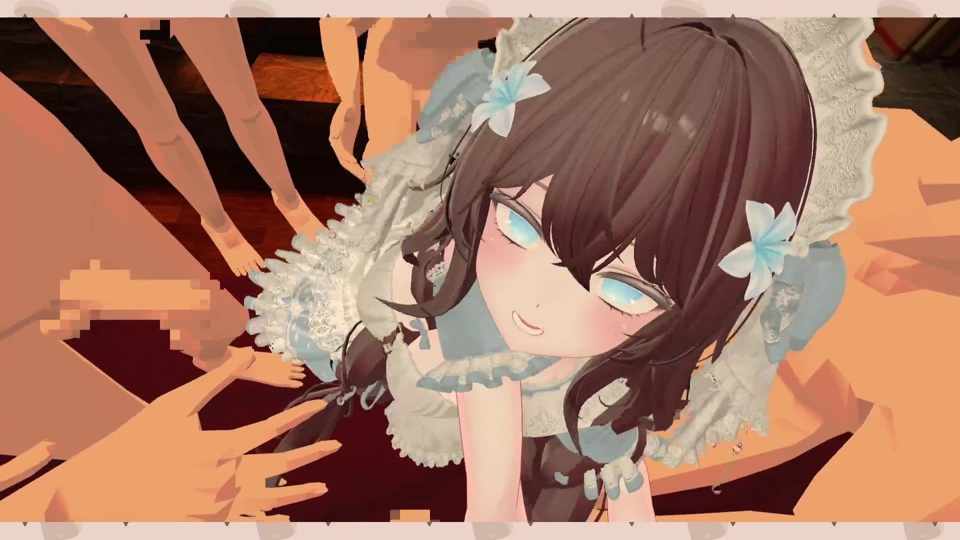 【アイテム連動】ポプロChilloutVR！！可愛いメイド達がご主人様にご奉仕…（はーと）【リスナーさん参加型】  井栗まろん サンプル9