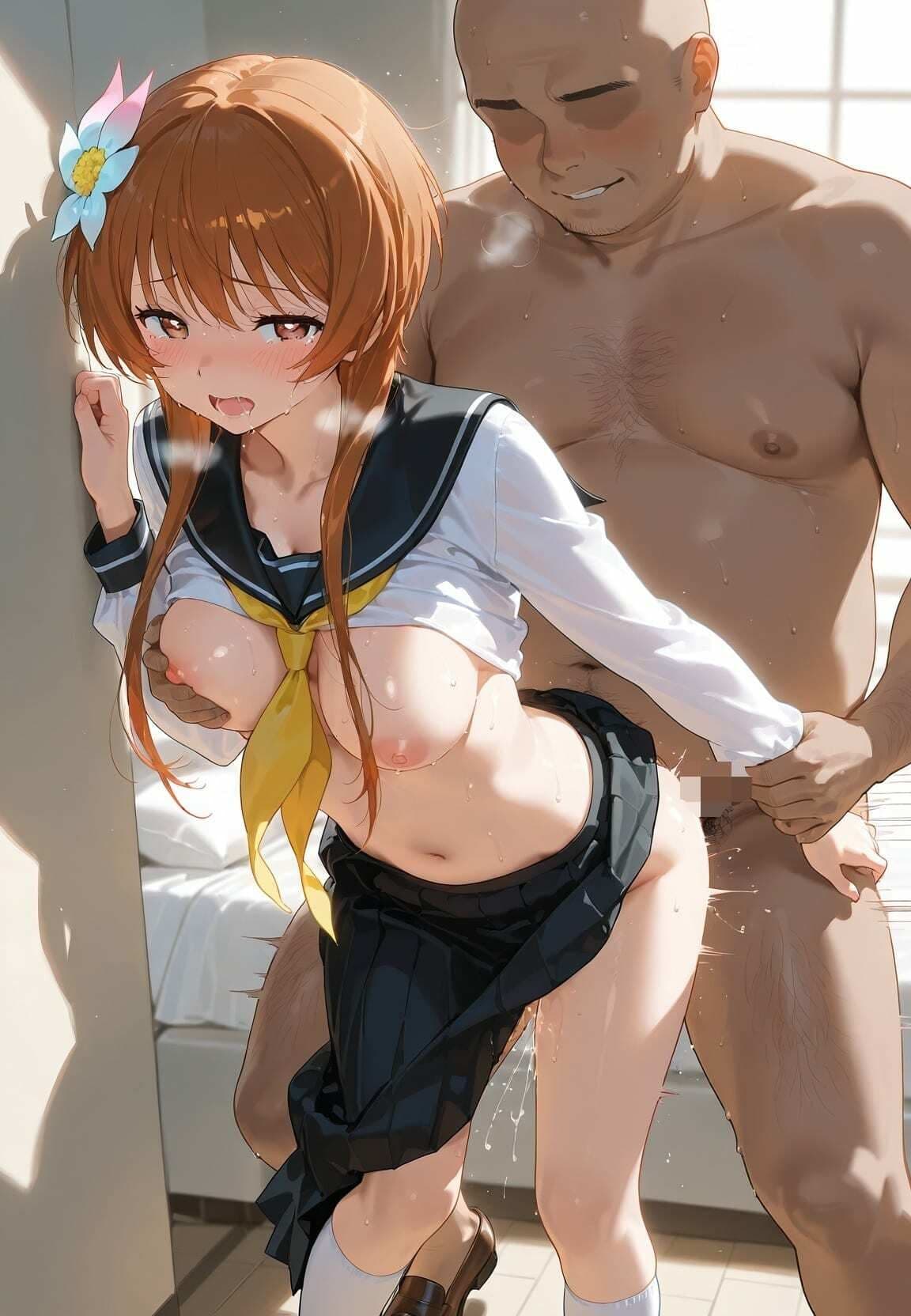 声かけられてお茶しただけなのに・・・簡単にお持ち帰りされて種付け調教されちゃう件www ニ〇コイ サンプル10