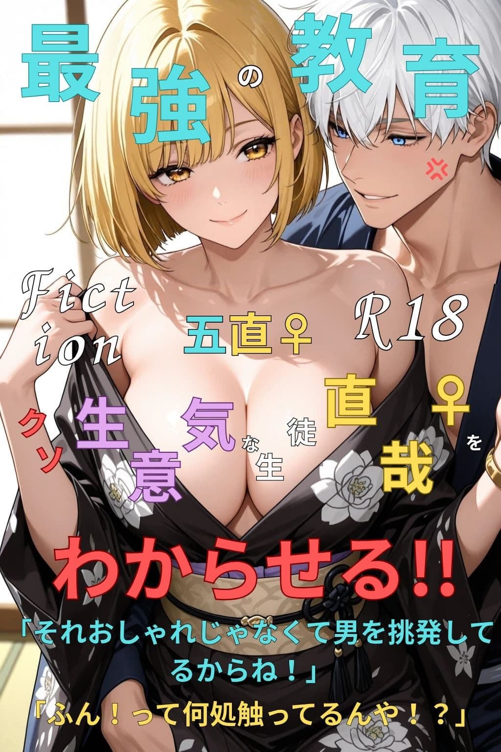 最強の教育クソ生意気な生徒直哉♀をわからせる！ サンプル1