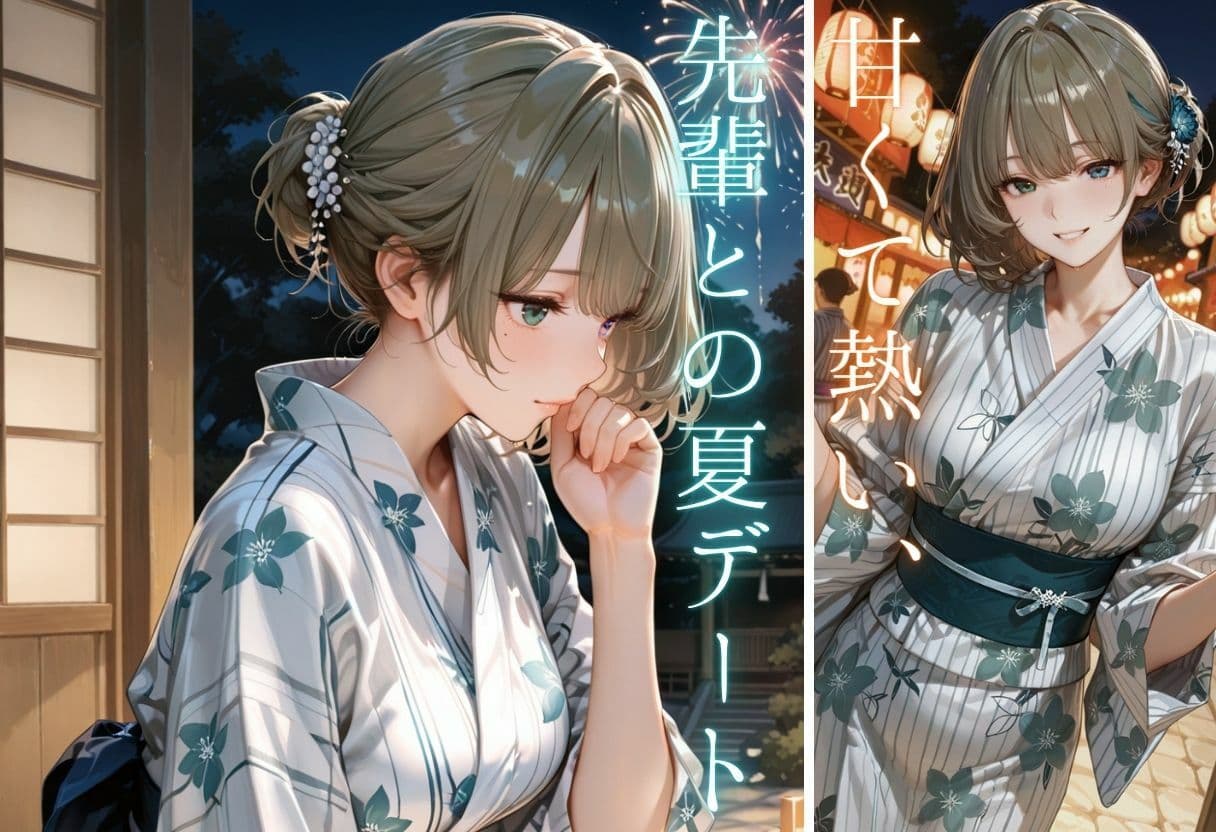 先輩との夏...花火デートからびしょ濡れ本殿SEX vol.3 サンプル5