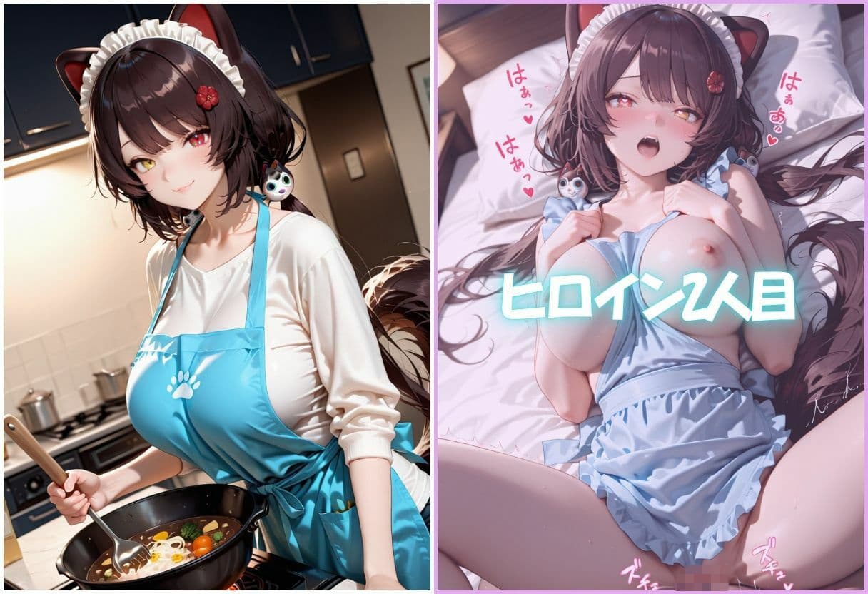 裸エプロン人妻は俺の性処理道具 〜旦那の知らないところで生ハメ中出し〜Vol.3 サンプル4