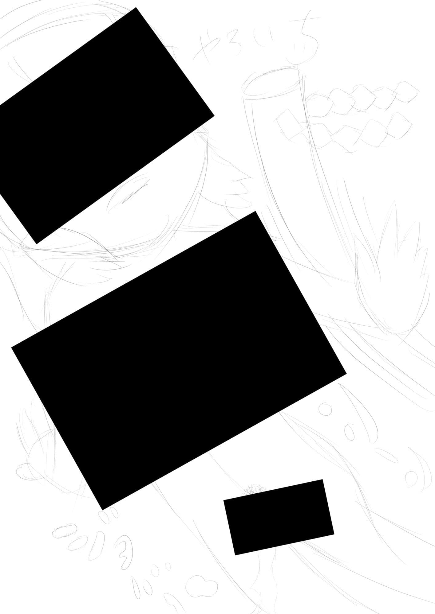 霊夢ちゃんのえっちなラフイラスト集vol.7 サンプル3