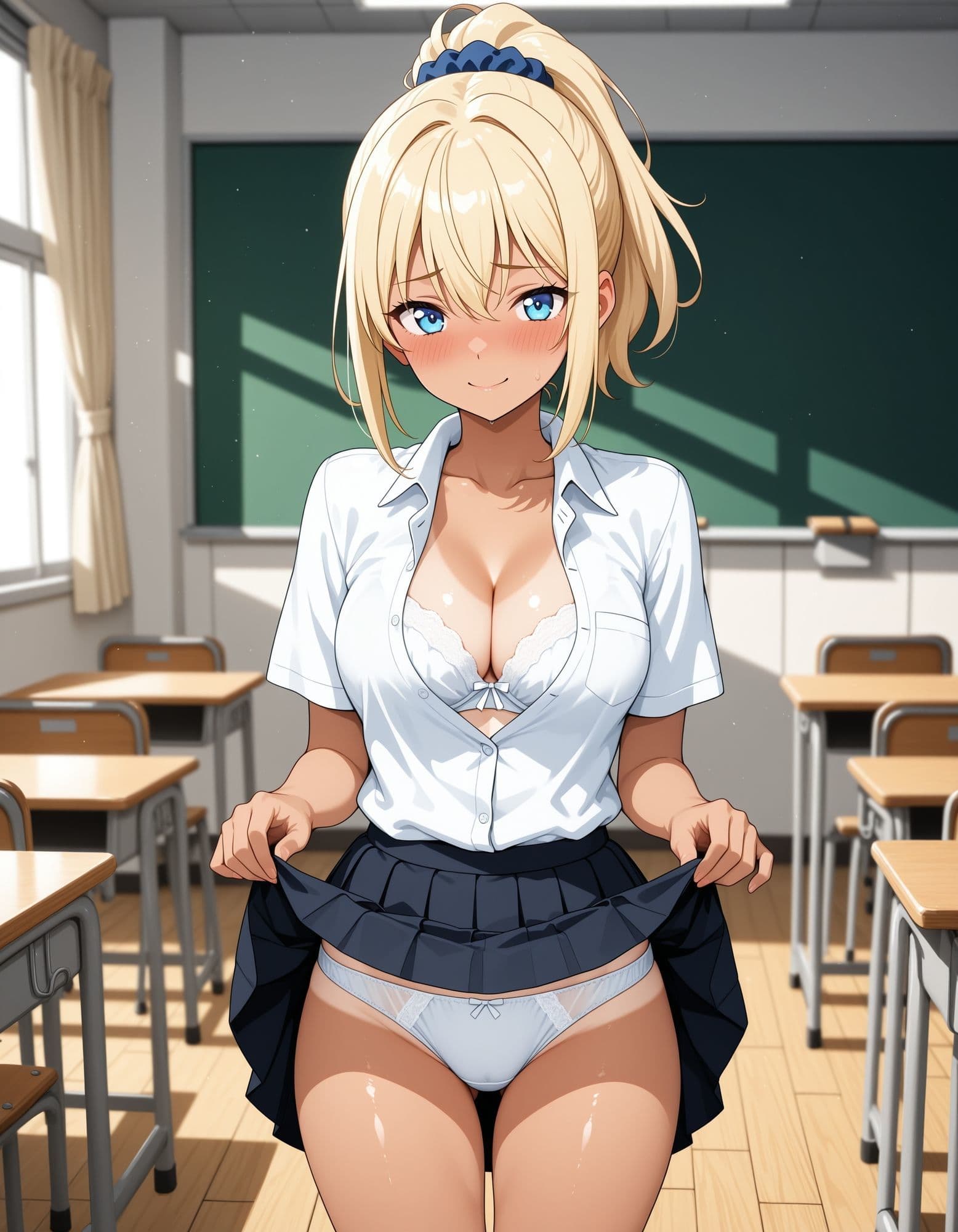 まひろ・エリカ・ゆあ 放課後の彼女たち 〜Pure Summer Uniform〜 サンプル4