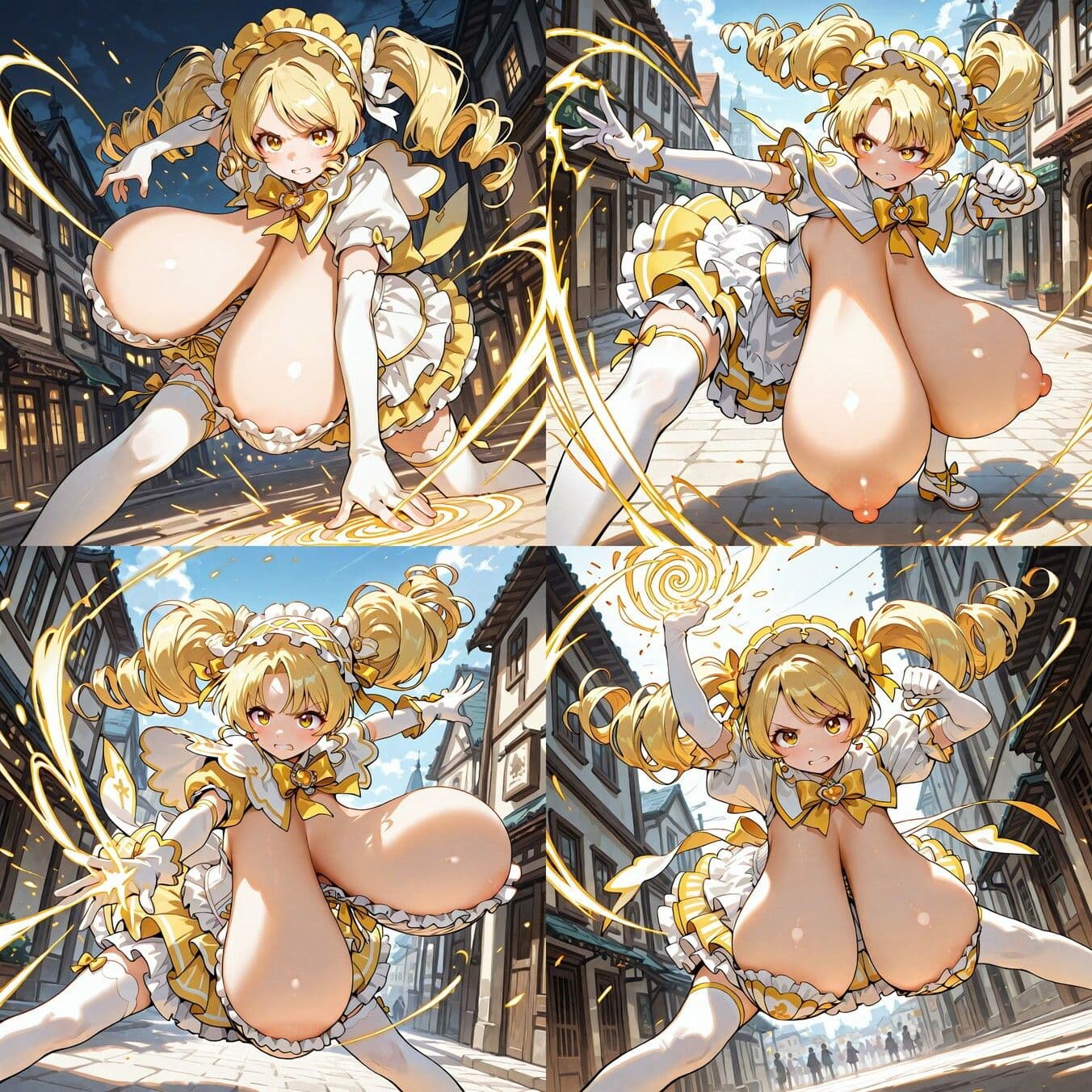 超闘乙女ストラグル・アリス 萌乳魔法少女愛乳譚 第3話 シャイニー・ソレイユ / 陽ノ宮ひなた  前編（前戯・フ〇ラ編） サンプル3