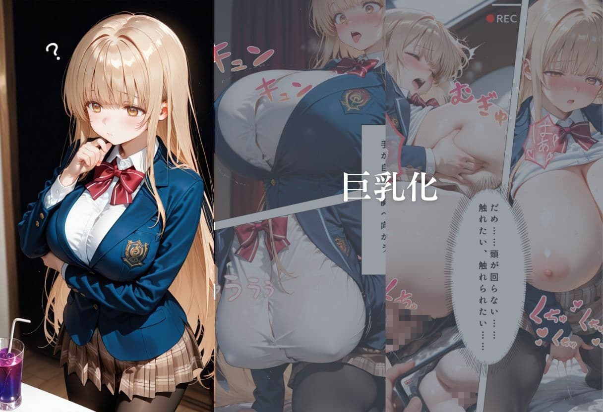 巨乳化の末路 サンプル1