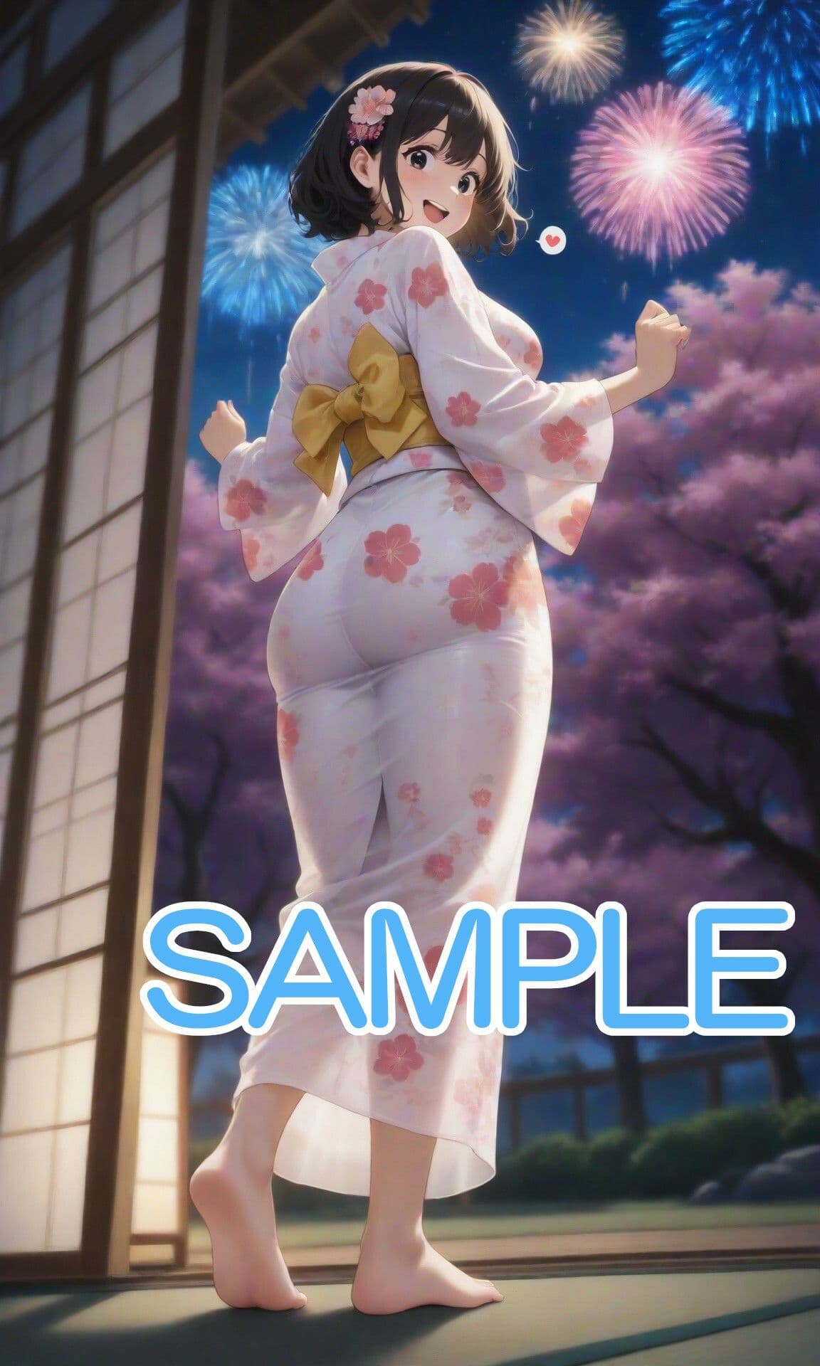 浴衣な女の子と和室で・・・3 サンプル1