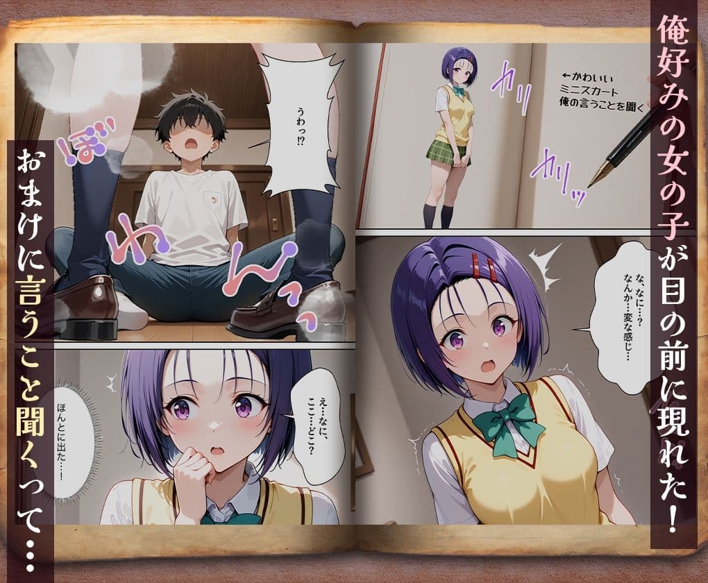 古本から出てきたのは、孕ませ専用の彼女だった  西蓮○春菜 サンプル2