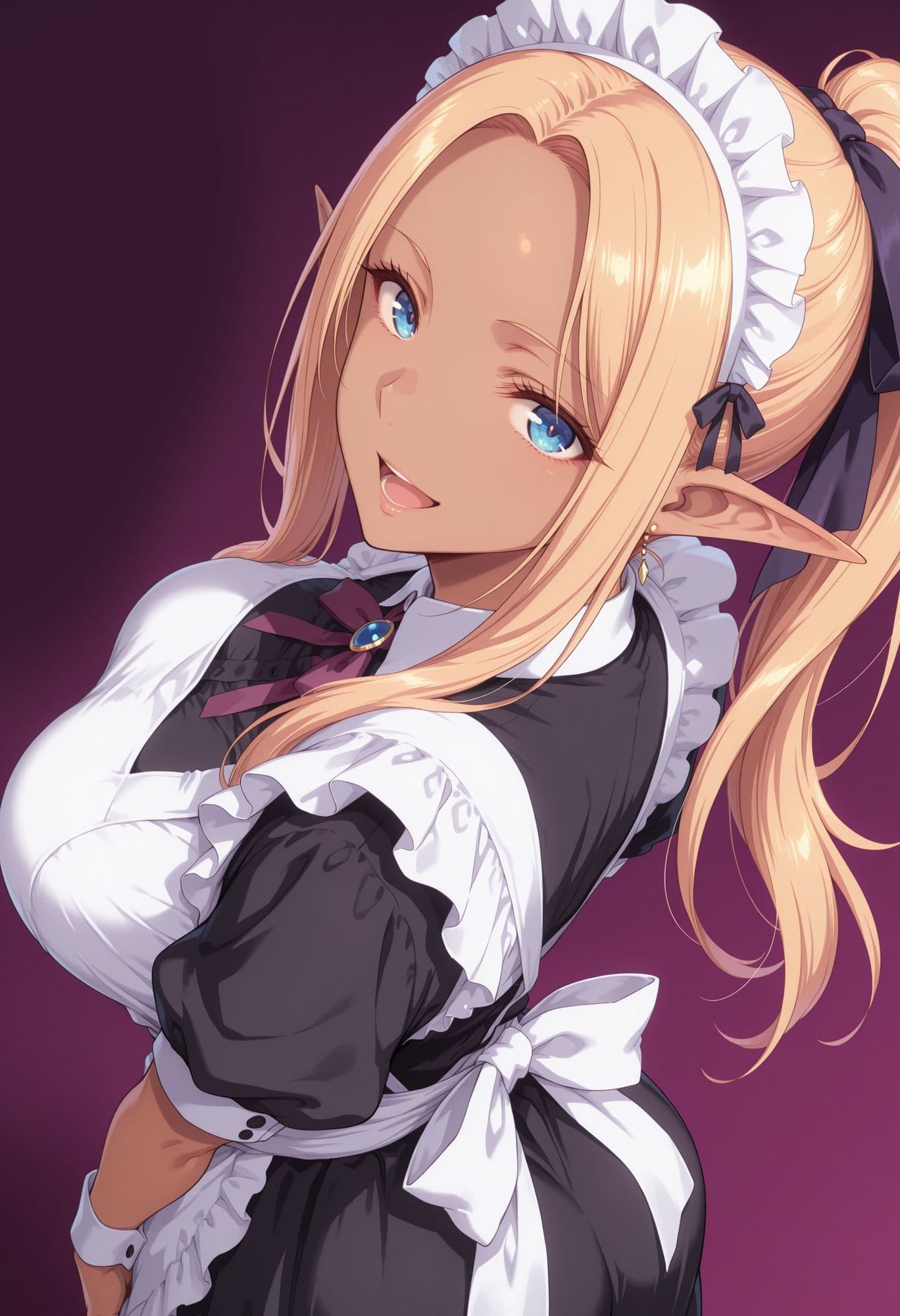 エルフのメイドさんの誘惑10 サンプル2