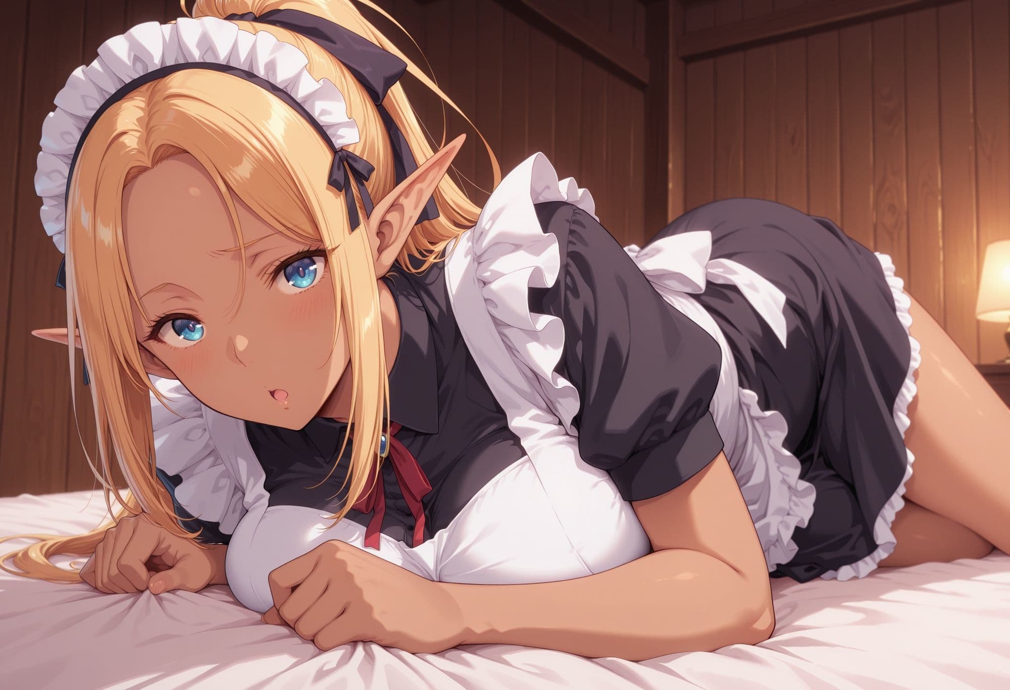 エルフのメイドさんの誘惑10 サンプル3