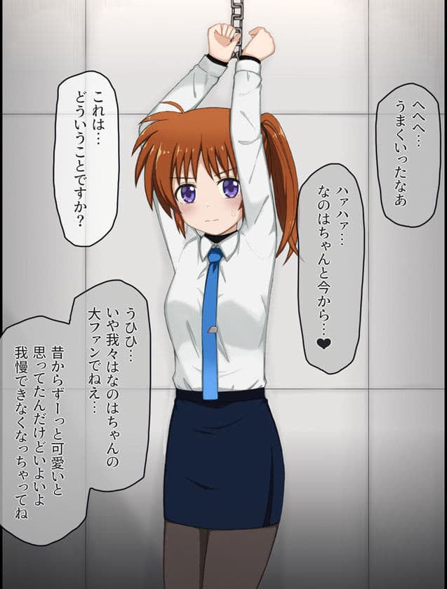 変態局員共に襲われちゃうなのはさんの話 サンプル2