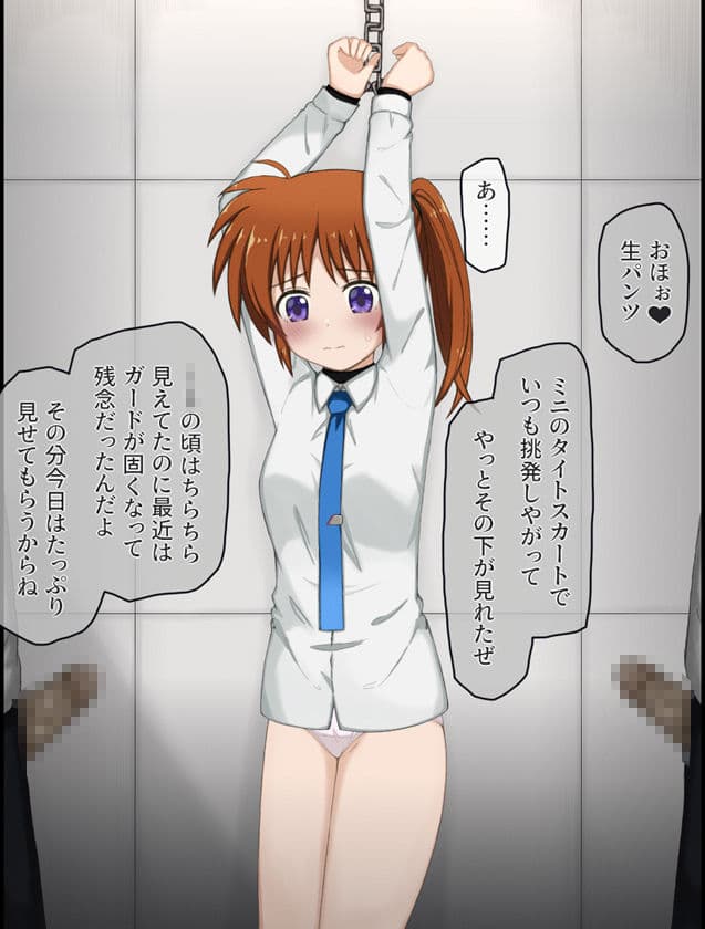 変態局員共に襲われちゃうなのはさんの話 サンプル4