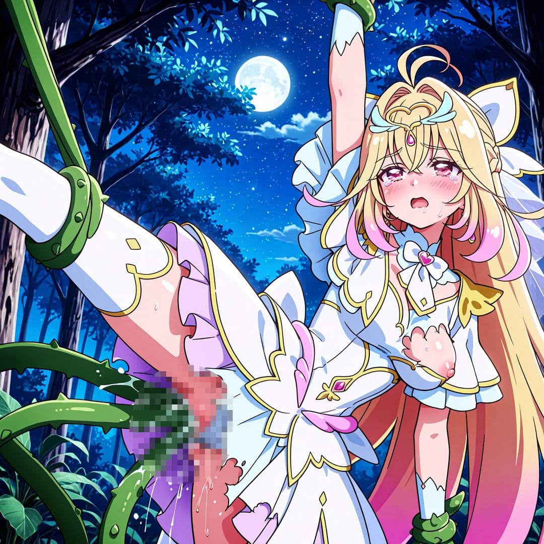 Fan fiction キュ〇アルカナ 触手・異種・輪〇 サンプル1