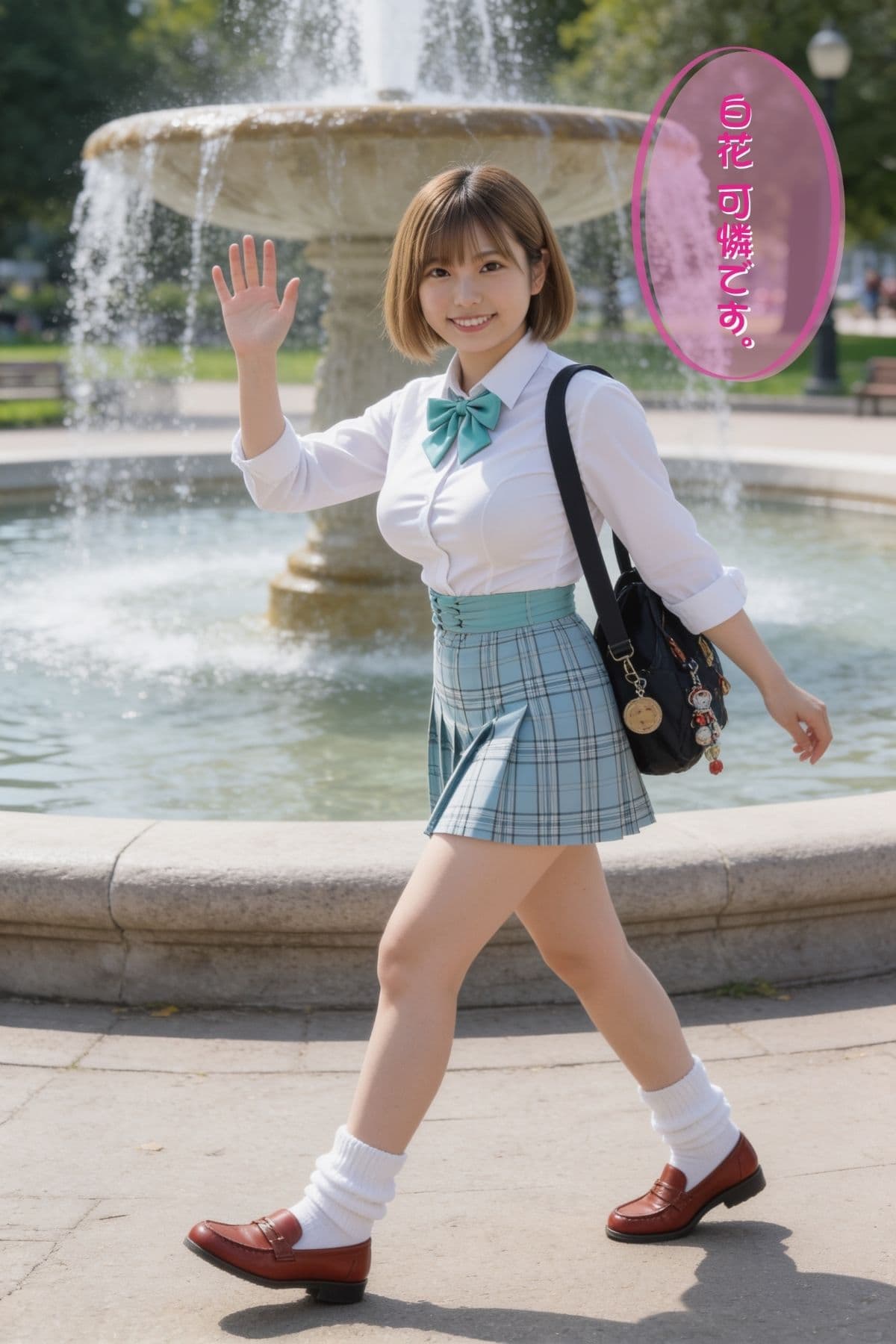 【グラビアデビュー作】白花可憐 1st写真集 〜制服と水着と…。ちょっとだけ大胆な私。〜 サンプル1