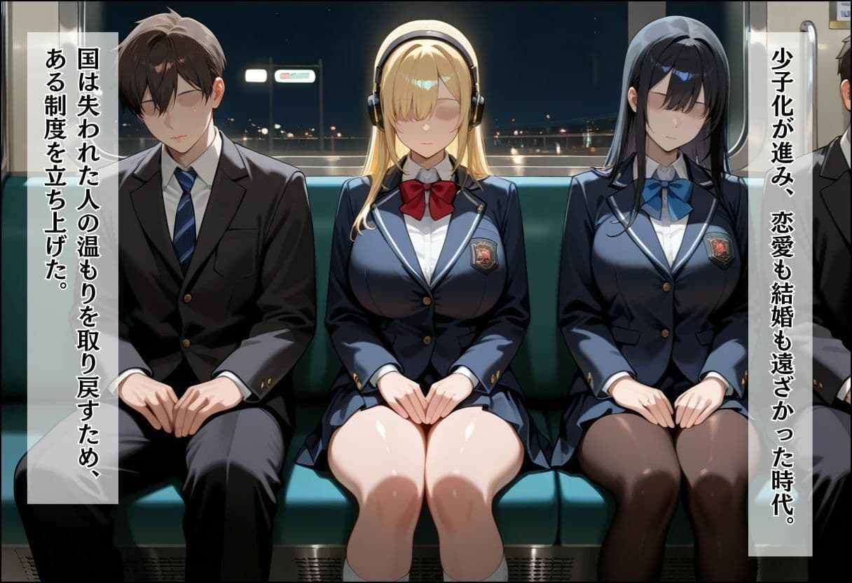 性実習プログラムーセックスが義務教育になった話〜ご奉仕メイドと発情巫女のW中出し編〜 サンプル1