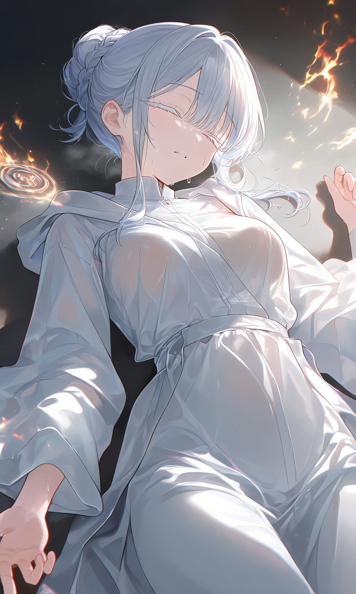 あっ！聖女が魔力切れだ！これは助けナイトだな！（騎士の義務感） サンプル2