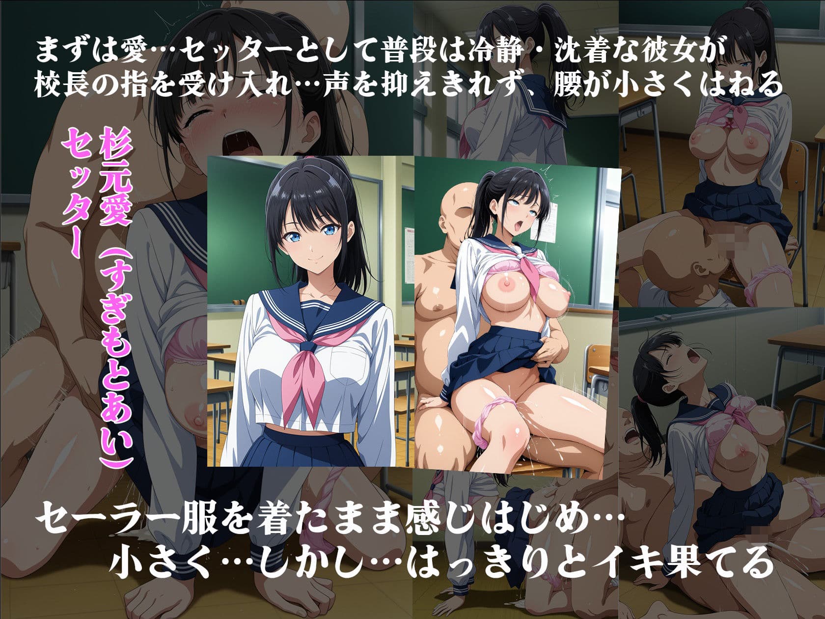 禁断の学園アルバム（女子バレー部編）  〜名門校長が隠し持っていた女子校生淫行記録〜 サンプル2