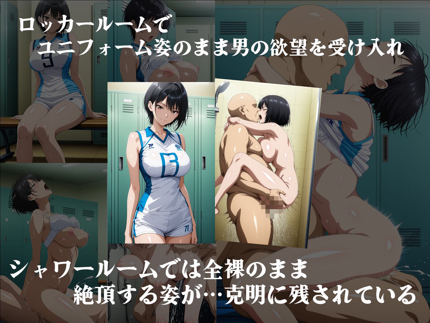 禁断の学園アルバム（女子バレー部編）  〜名門校長が隠し持っていた女子校生淫行記録〜 サンプル7