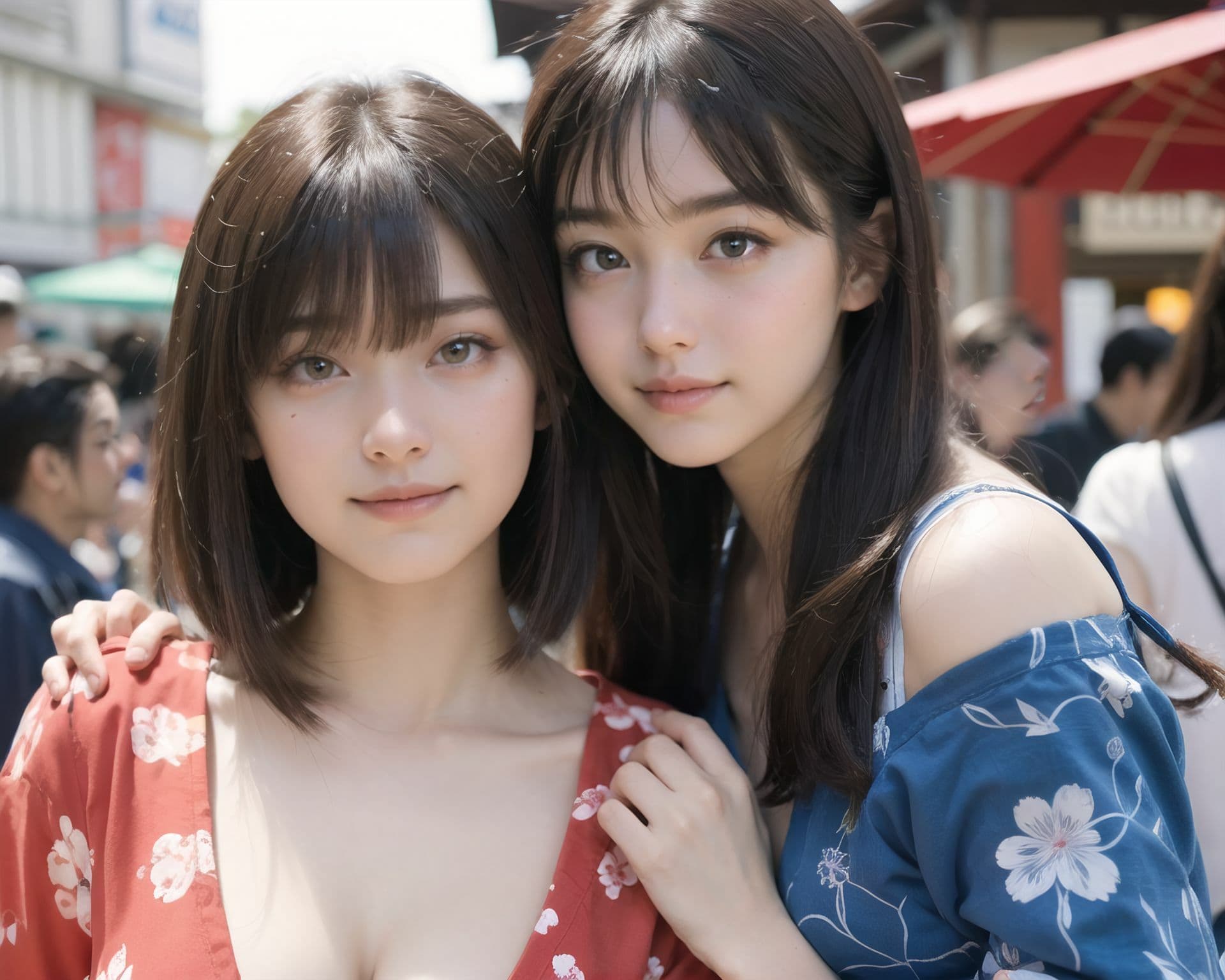 AI美少女写真集 素顔の RUNA - （7） 〜夜の提灯に溶ける、もうひとつの距離〜 サンプル3