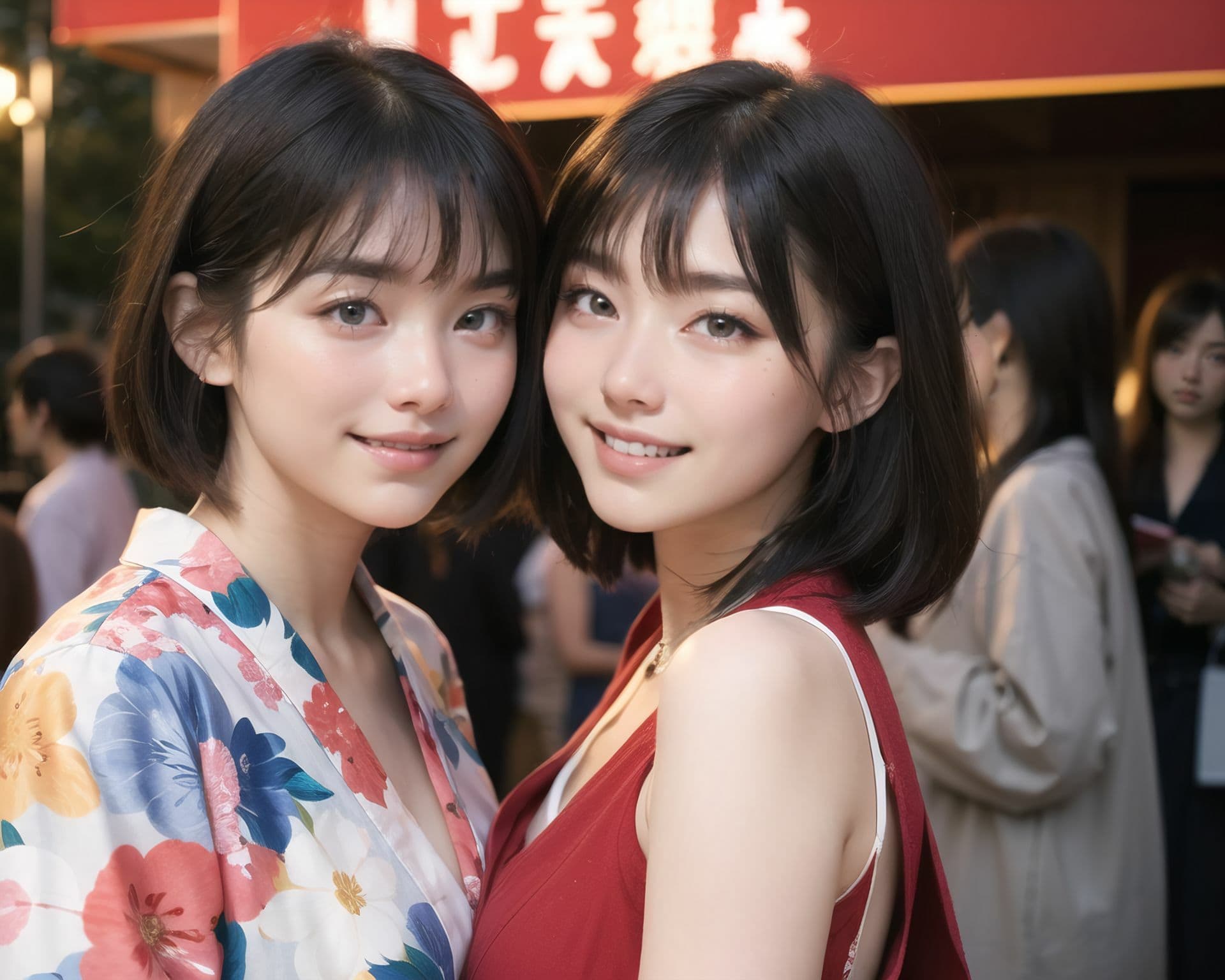 AI美少女写真集 素顔の RUNA - （7） 〜夜の提灯に溶ける、もうひとつの距離〜 サンプル5