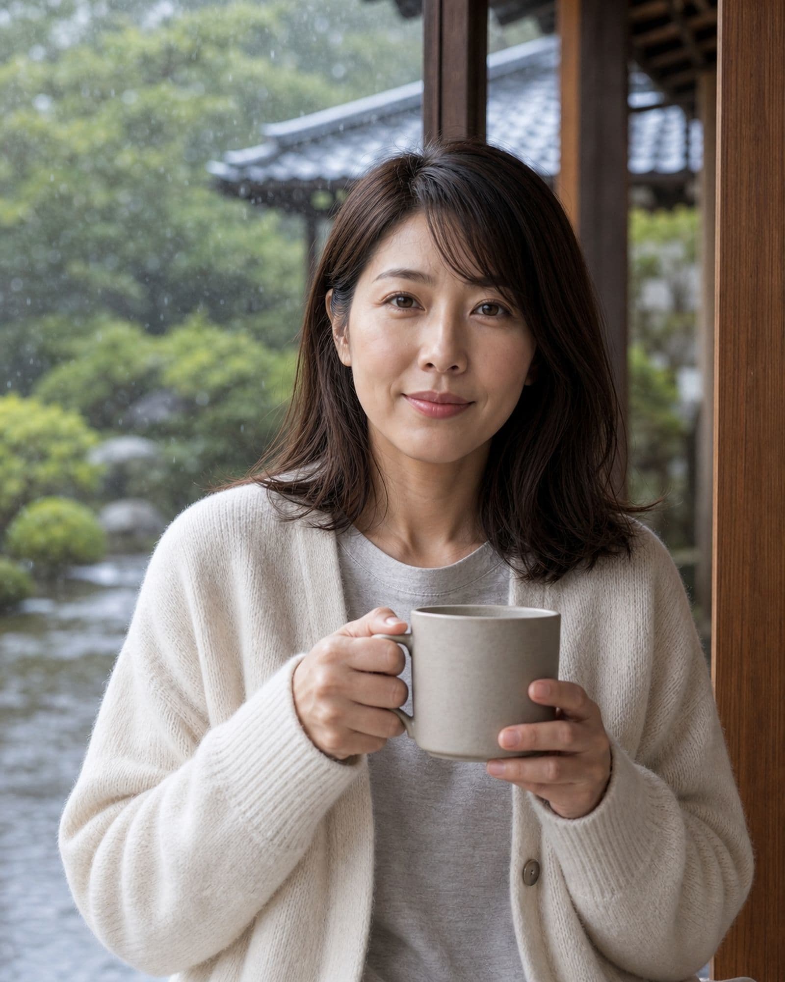 雨の温泉宿で、綾乃と。 サンプル9