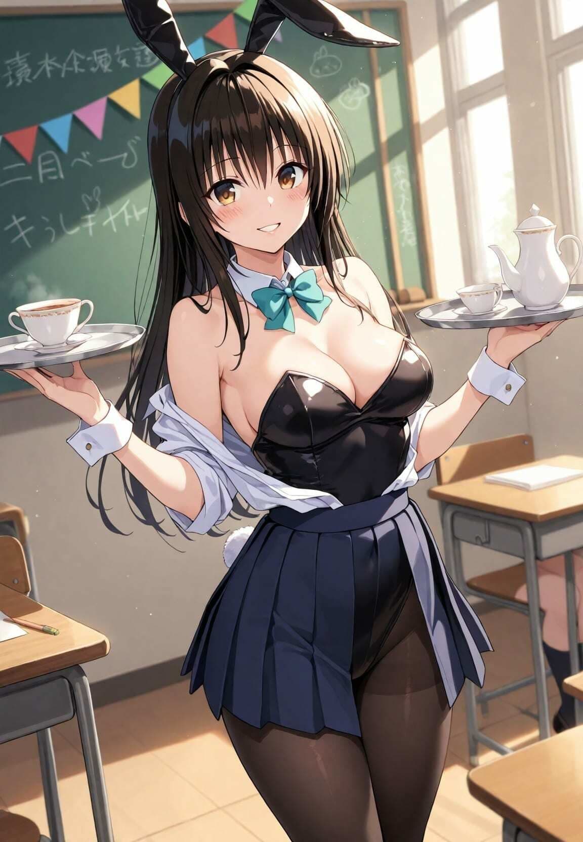 文化祭で清楚彼女が「クラス全員の孕ませ権利譲渡」で肉便器になるまで T〇LOVEる サンプル9