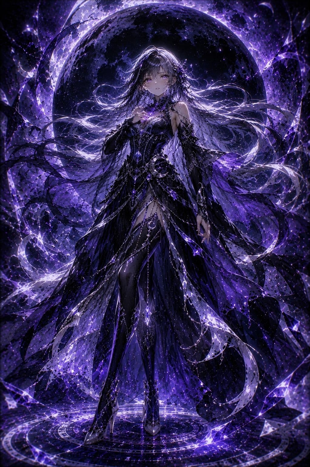 黒月の姫 ― Selene Lunaria ― 第一章「月なき王国の目覚め」 サンプル3