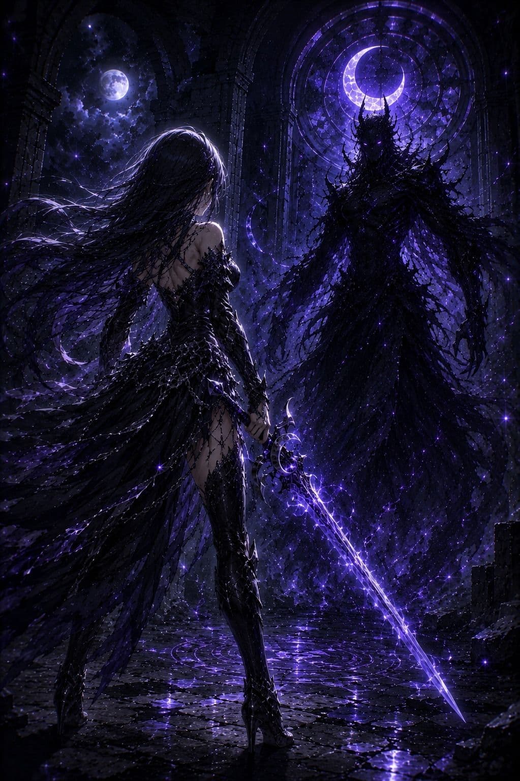 黒月の姫 ― Selene Lunaria ― 第一章「月なき王国の目覚め」 サンプル4