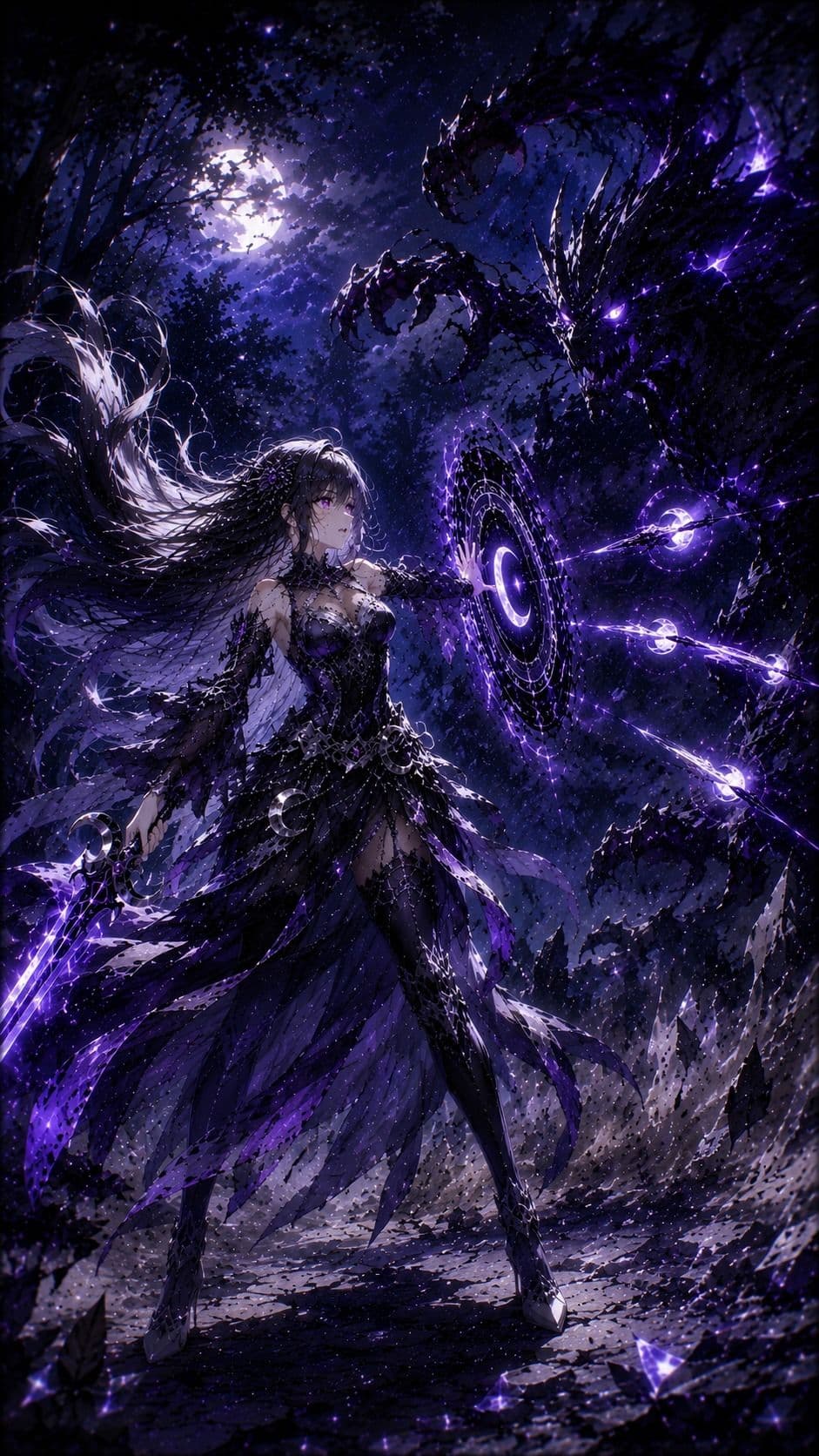黒月の姫 ― Selene Lunaria ― 第一章「月なき王国の目覚め」 サンプル5