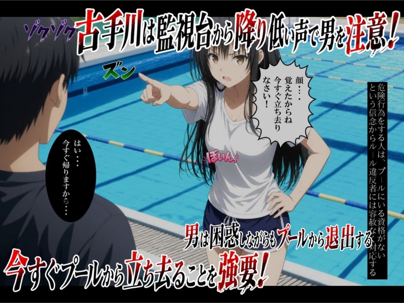 働くヒロイン×レ●プ〜迷惑客を注意しただけなのに〜古手川編〜【4K神動画】 サンプル4