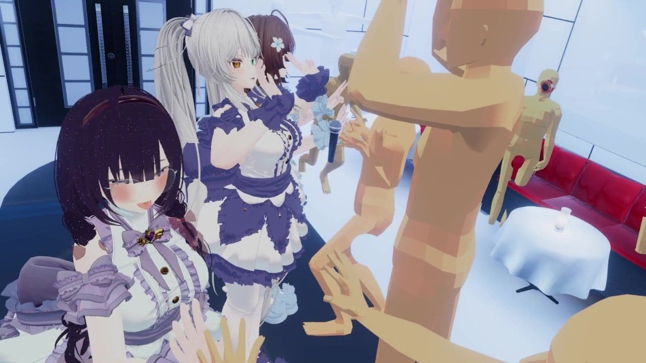【視聴者参加型】ポプロアイドルファンミーティング【ChilloutVR】 事務乃あんず サンプル1