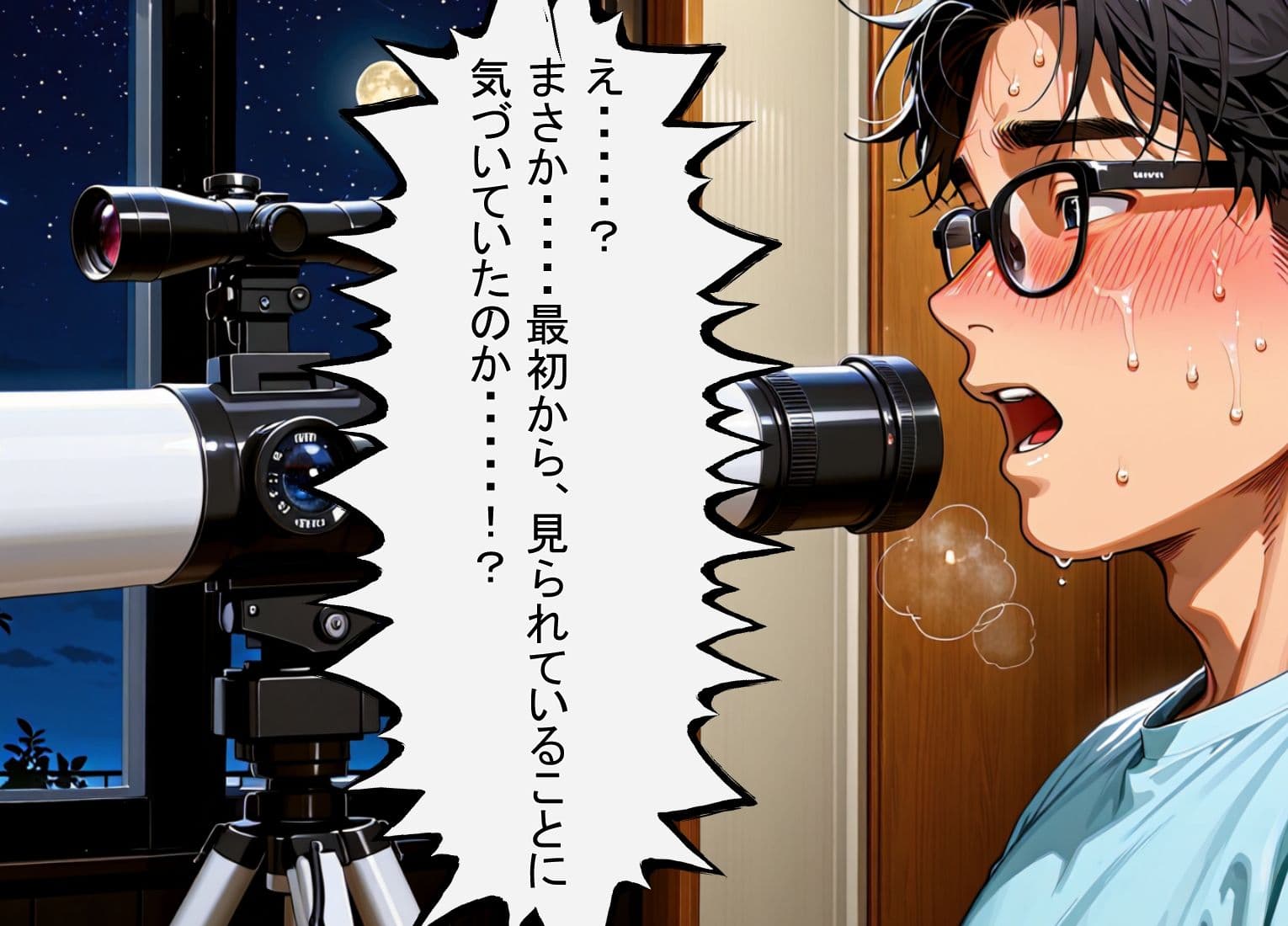 【覗き見観察日誌】偶然、望遠鏡を向けたあの日から――俺の日常は狂ってしまった。 サンプル5