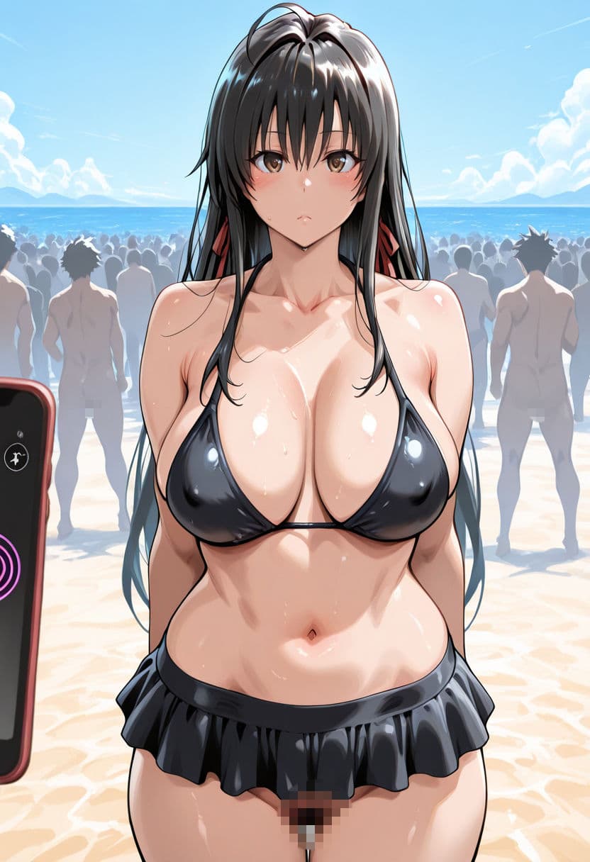 海で堕ちる清楚少女たち 〜催●アプリで公開羞恥から妊娠まで〜 サンプル2
