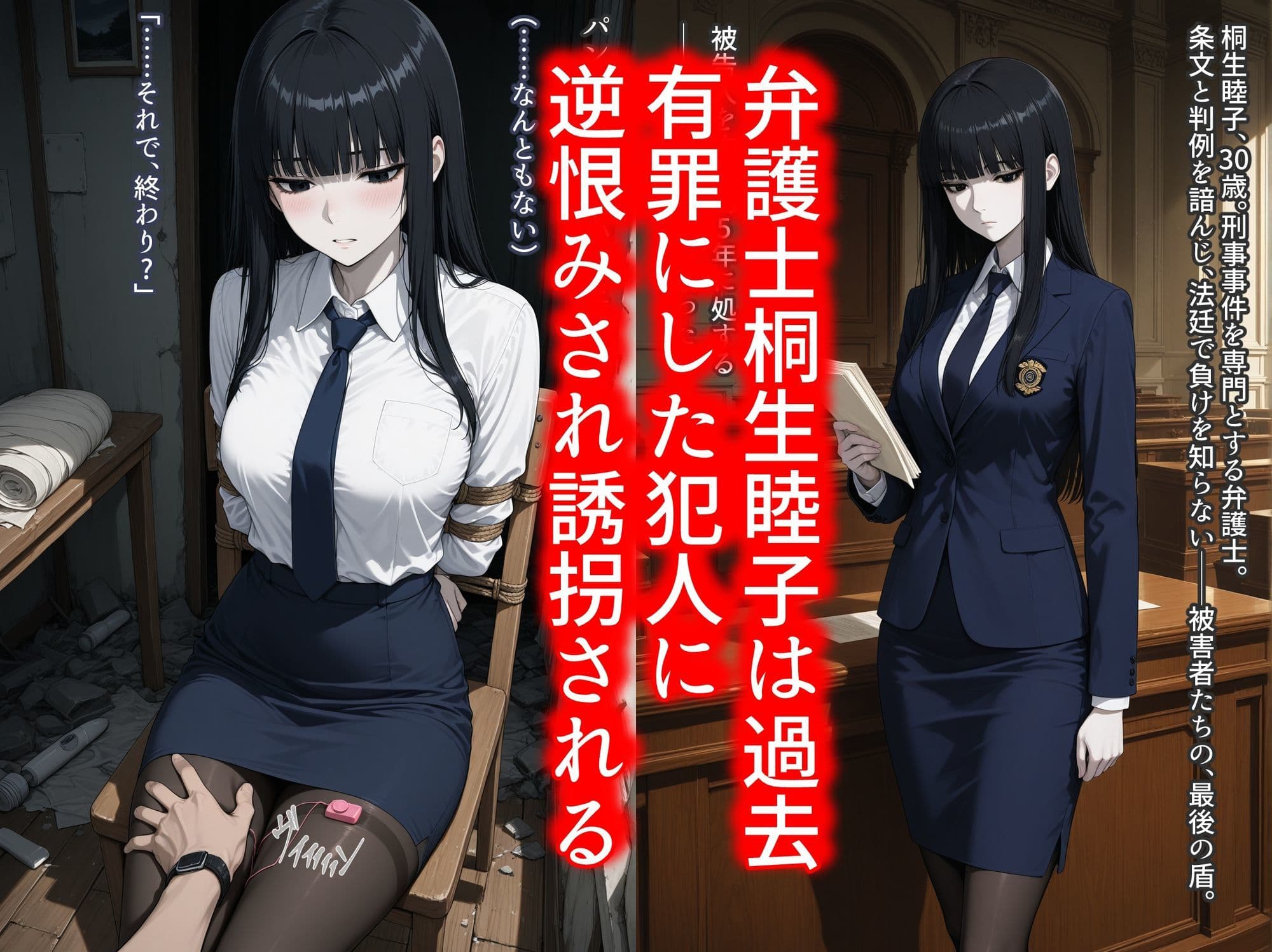 女弁護士が復讐に遭い、快感に陥落してペットになって堕ちていくまで サンプル2