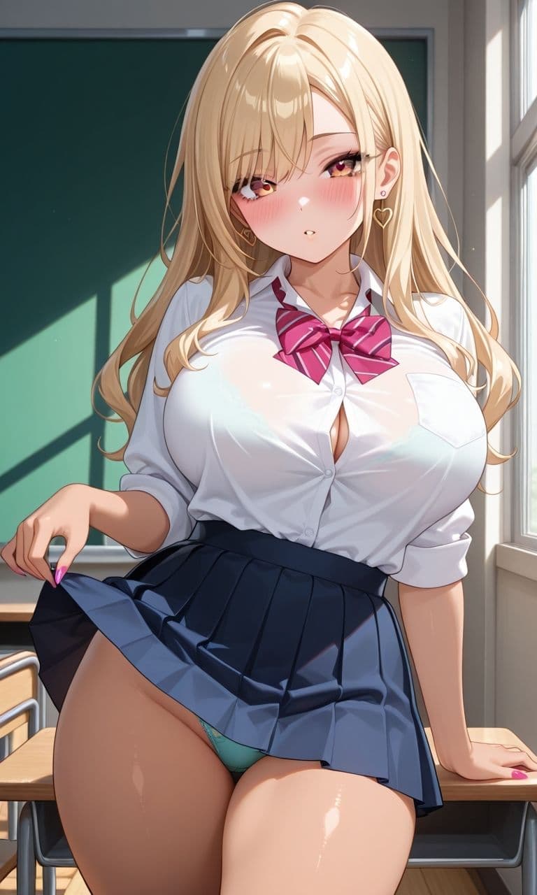 【321枚】ギャルのミニスカ制服パンチラ♪今日は当女子学園に通う女子学生たちの月イチ制服公開日です♪ふだんなかなか見れないスカートの中のパンツもごらんいただけます♪お好きな女の子に声をかけて、プルプルのお尻にくい込むパンティー、ピチピチなムネの谷間、ワイシャツから透けるブラジャーをお近くでじっくり観察してください♪ サンプル4