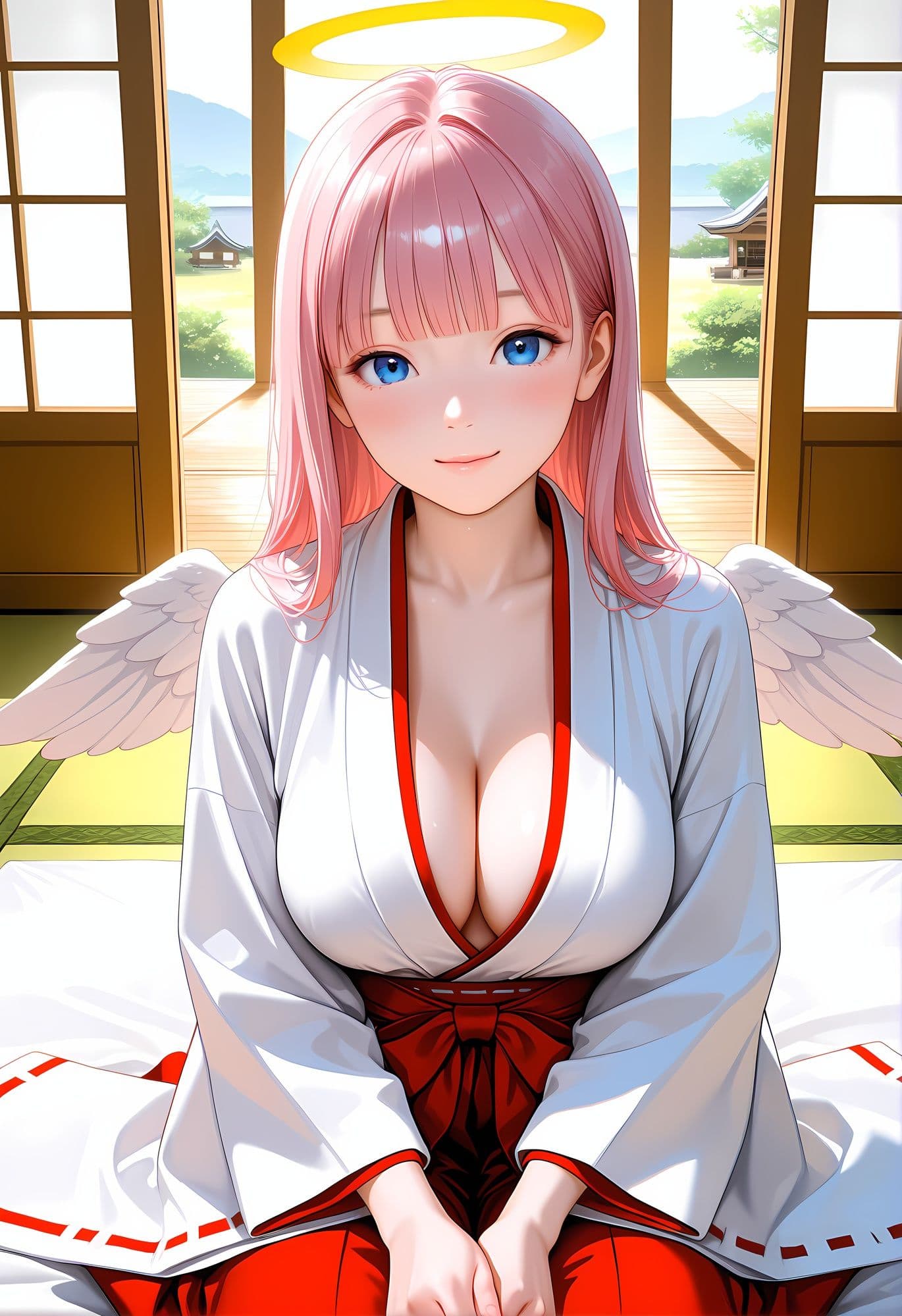 君と過ごす、巫女の午後 サンプル1