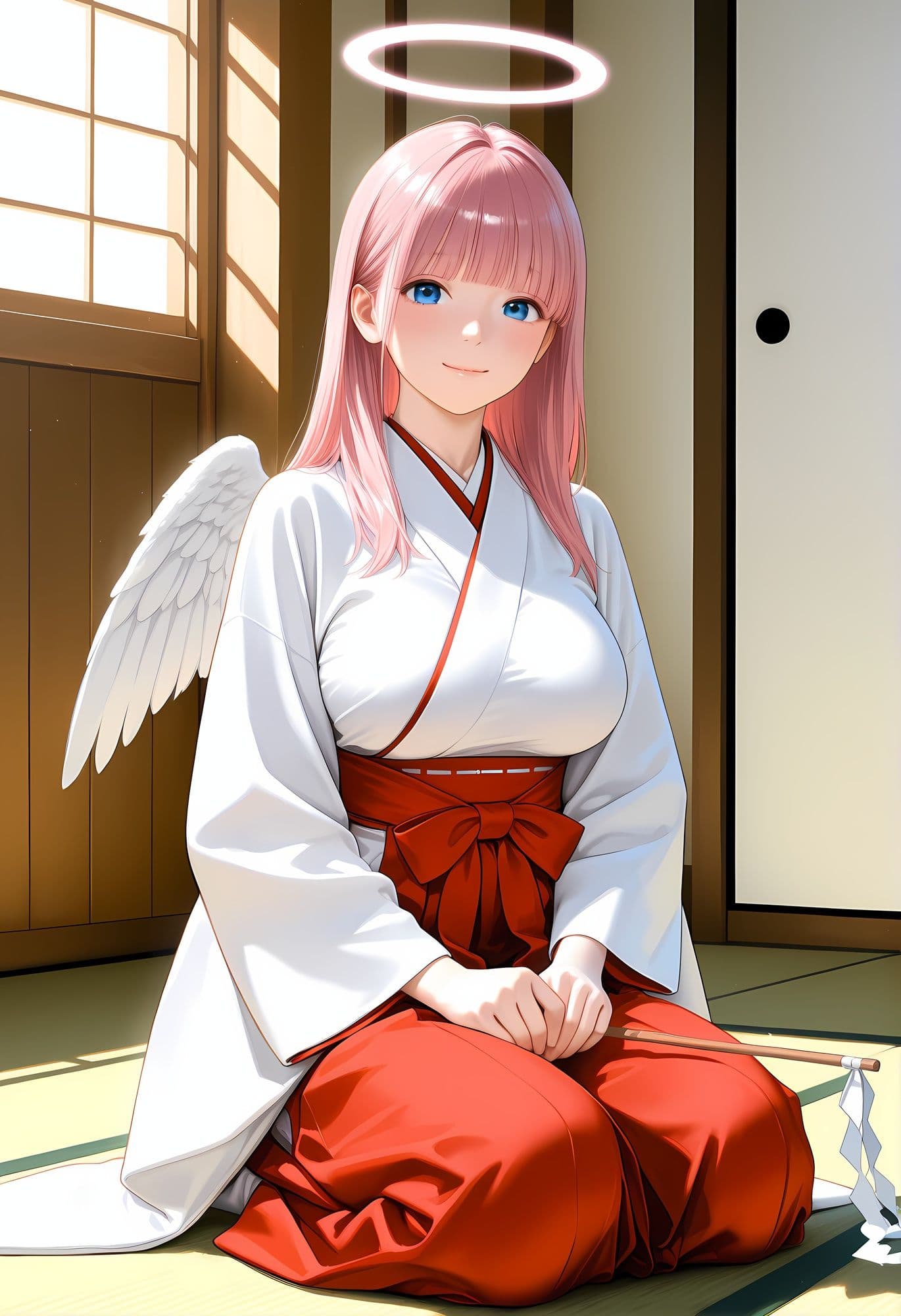 君と過ごす、巫女の午後 サンプル2