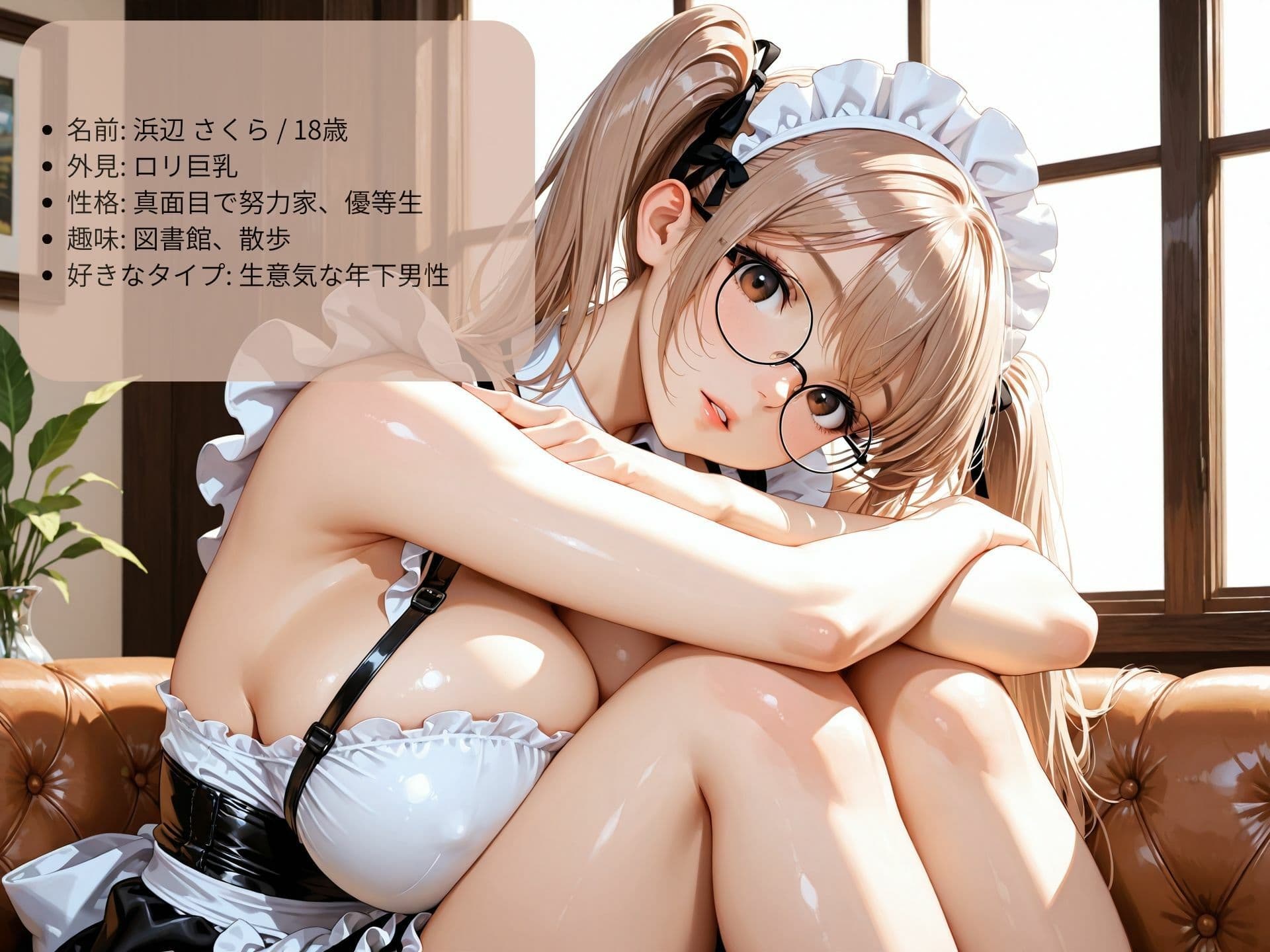 ご主人様が好きすぎる！僕専用の変態言いなり巨乳メイド！ サンプル1